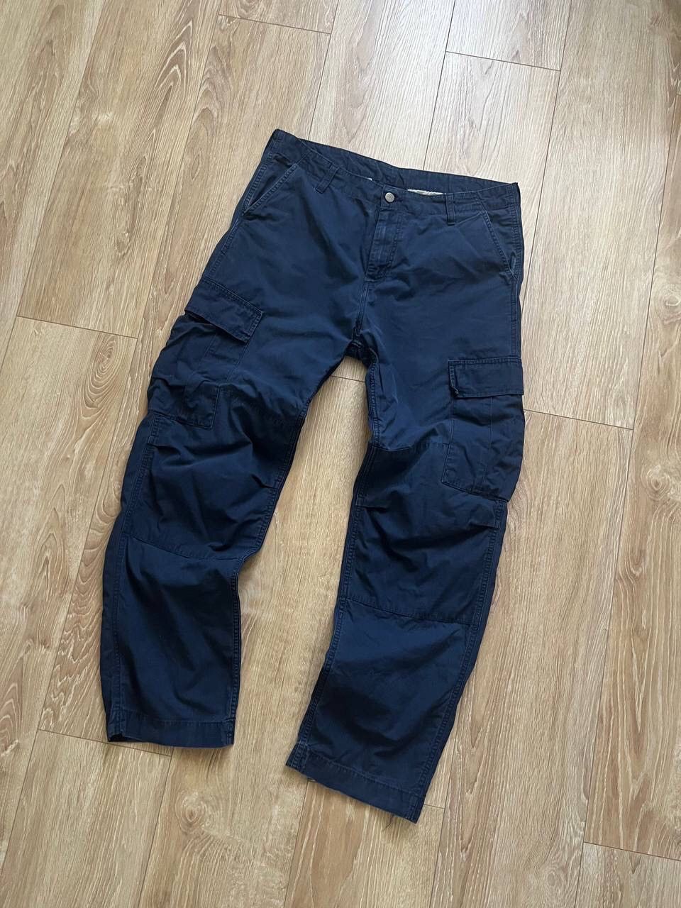 Carhartt Vintage Y2K Carhartt Cargo Pants Ripstop Size 34/32 Size US 34 / EU 50 - 7 Thumbnail