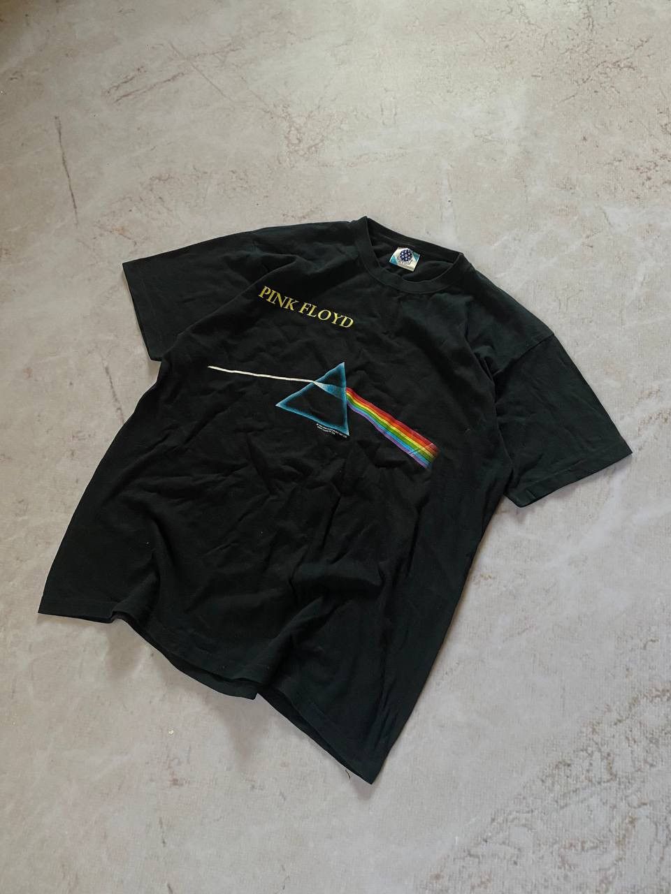 Clothing Tee Shirt Pink Floyd Dark Side Moon Vintage Pink Floyd