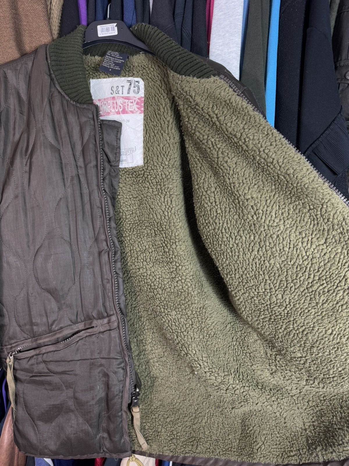 Japanese Brand × Vintage Vintage Distressed Surplus Sherpa Japanese Jacket Archive Size US M / EU 48-50 / 2 - 6 Thumbnail