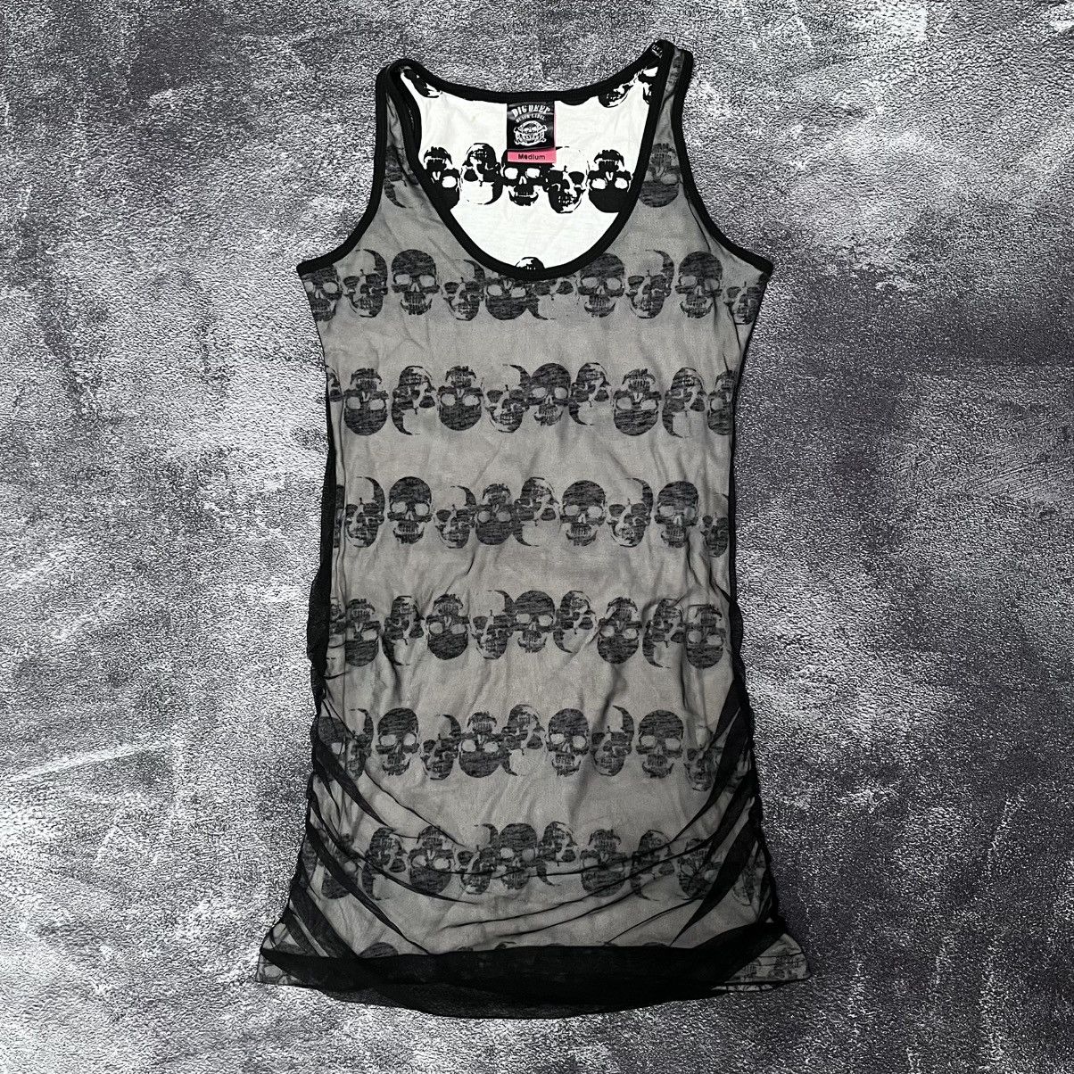 Japanese Brand Dig Deep Y2K Royal Bones Dress Size M / US 6-8 / IT 42-44 - 1 Thumbnail