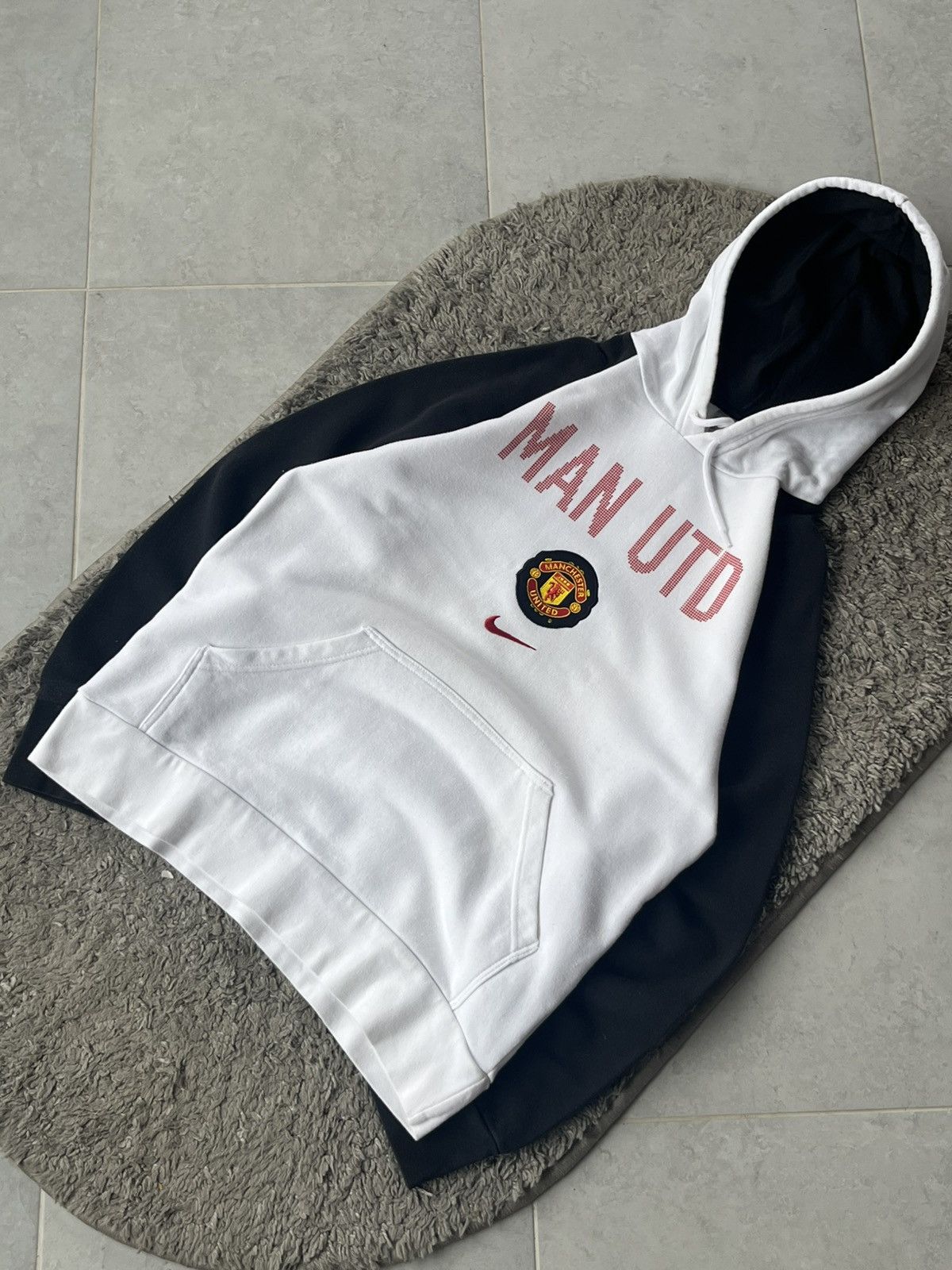 Nike Vintage Nike Hoodie Soccer football Manchester United Size US M / EU 48-50 / 2 - 2 Thumbnail