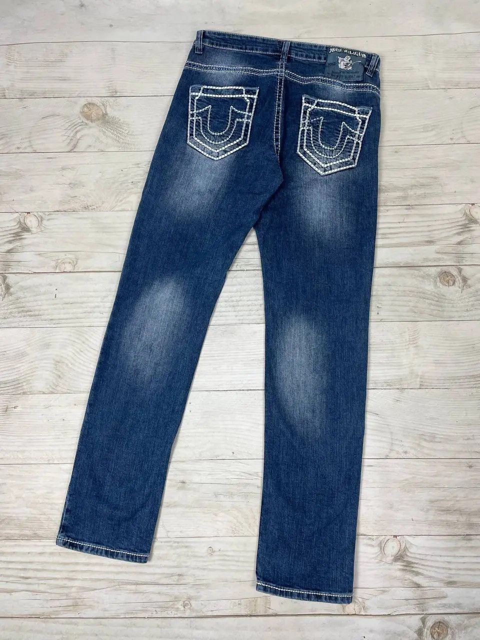 True Religion Vintage True Religion Ricky Super T Denim Jeans Japan Size US 36 / EU 52 - 1 Thumbnail