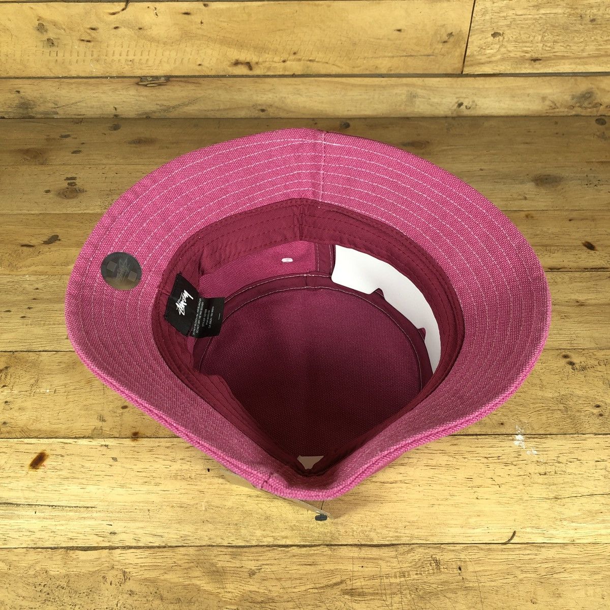 Stussy × Vintage Stussy Canvas Workgear Bucket Size ONE SIZE - 2 Thumbnail