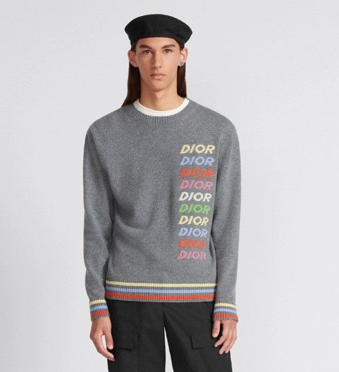Dior o1w1db11025 413M649 Sweater Vest in Grey Size US S / EU 44-46 / 1 - 4 Thumbnail