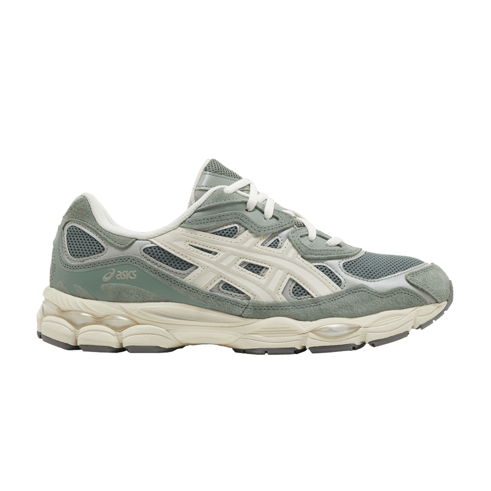 image of Asics Gel Nyc Ivy Smoke Grey Shoes in Green, Men's (Size 10)
