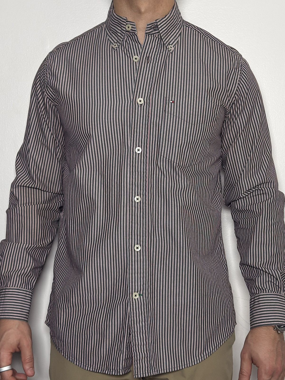 Tommy Hilfiger Vintage Tommy Hilfiger Button Up From The 90’s Size US S / EU 44-46 / 1 - 4 Thumbnail