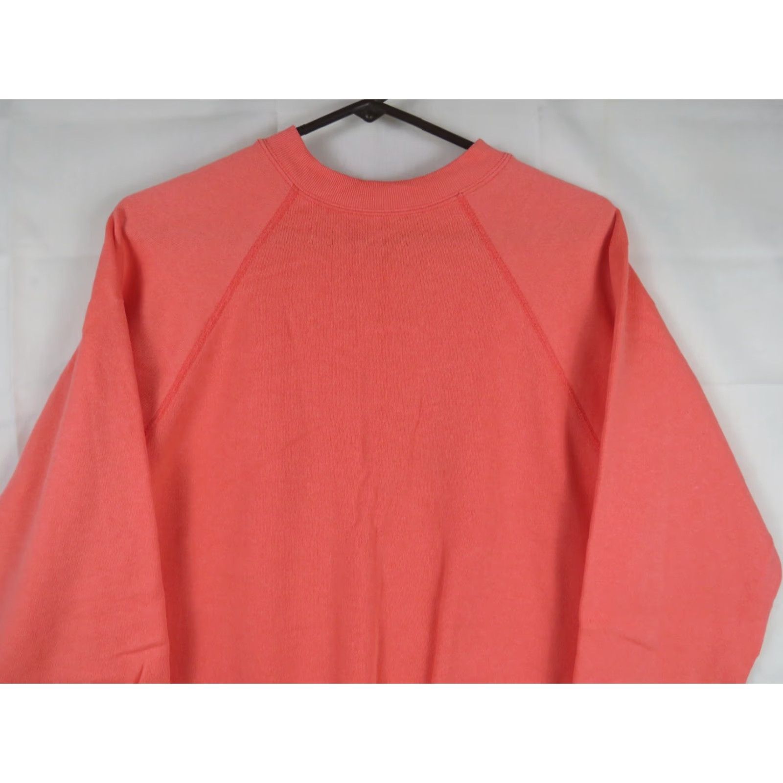 Asics VINTAGE Trend Basics Sweatshirt USA Made L Men Orange Crew Neck Long Sleeve Pullover 90s Casualwear Solid Size US L / EU 52-54 / 3 - 3 Thumbnail