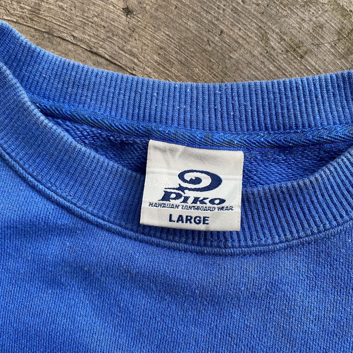 Vintage PIKO Hawaiian Surf Wear Sweatshirt Size US L / EU 52-54 / 3 - 8 Thumbnail
