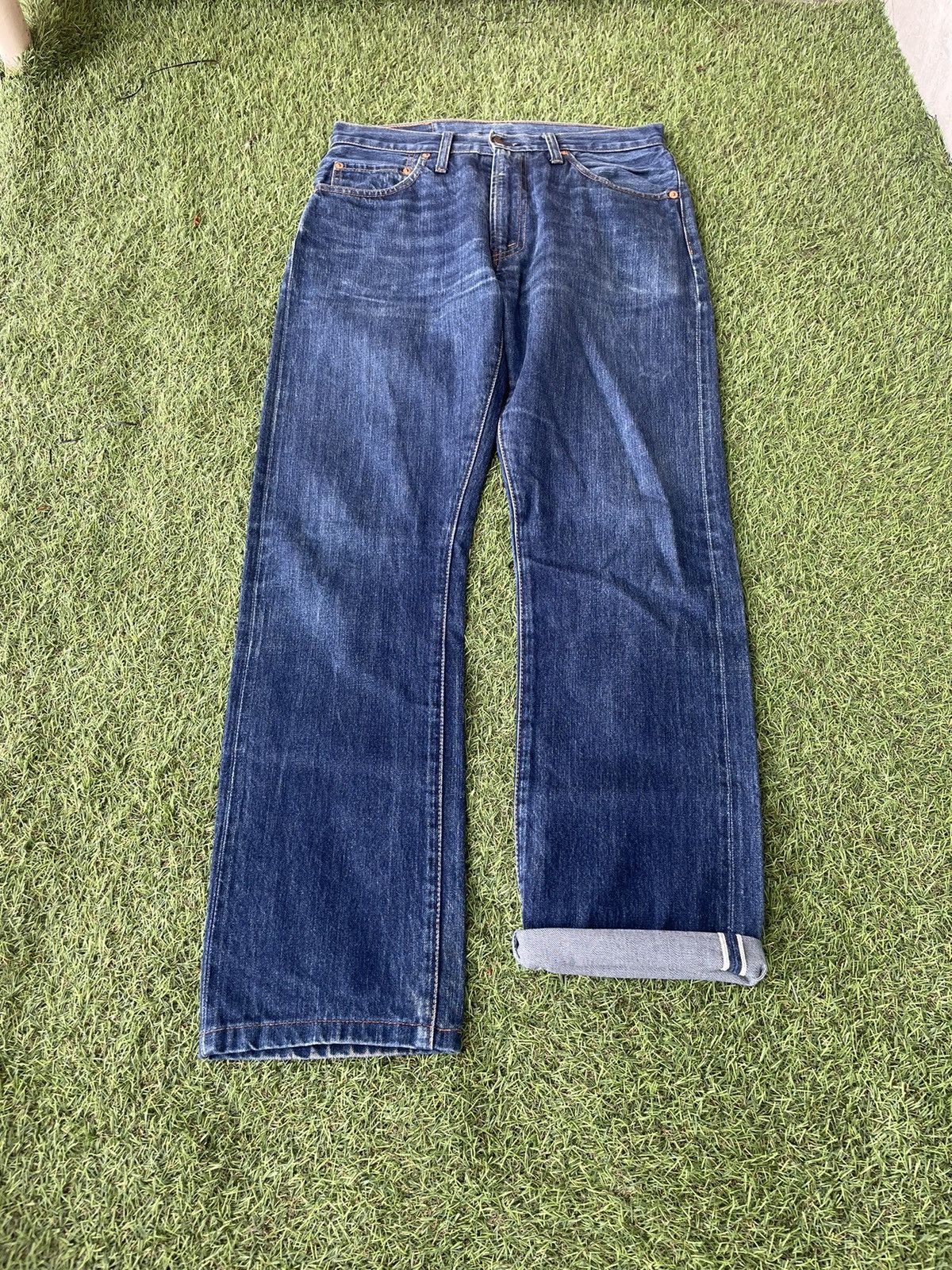 1967 big E Levis 505 -0217 W32 L34 lvc archive denim Vintage