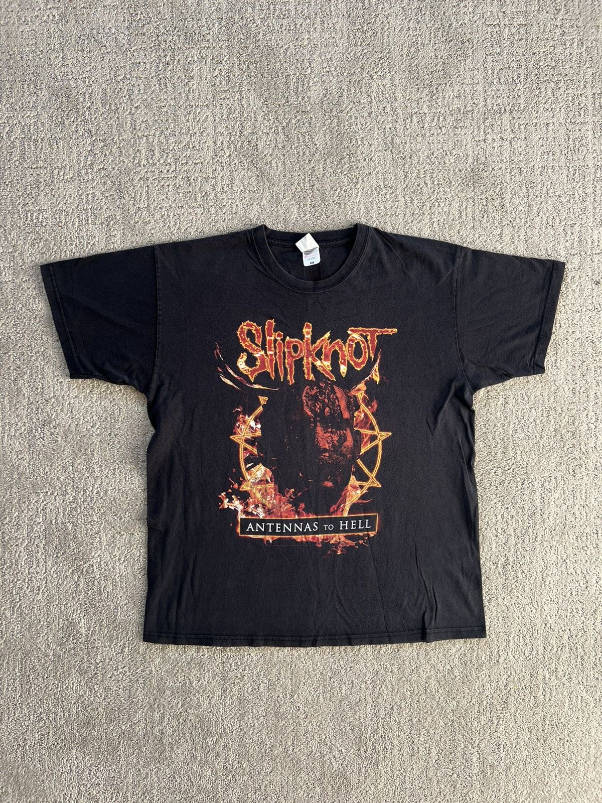 Vintage Rock Slipknot Band Tee T-shirt American Wear Y2K 90s