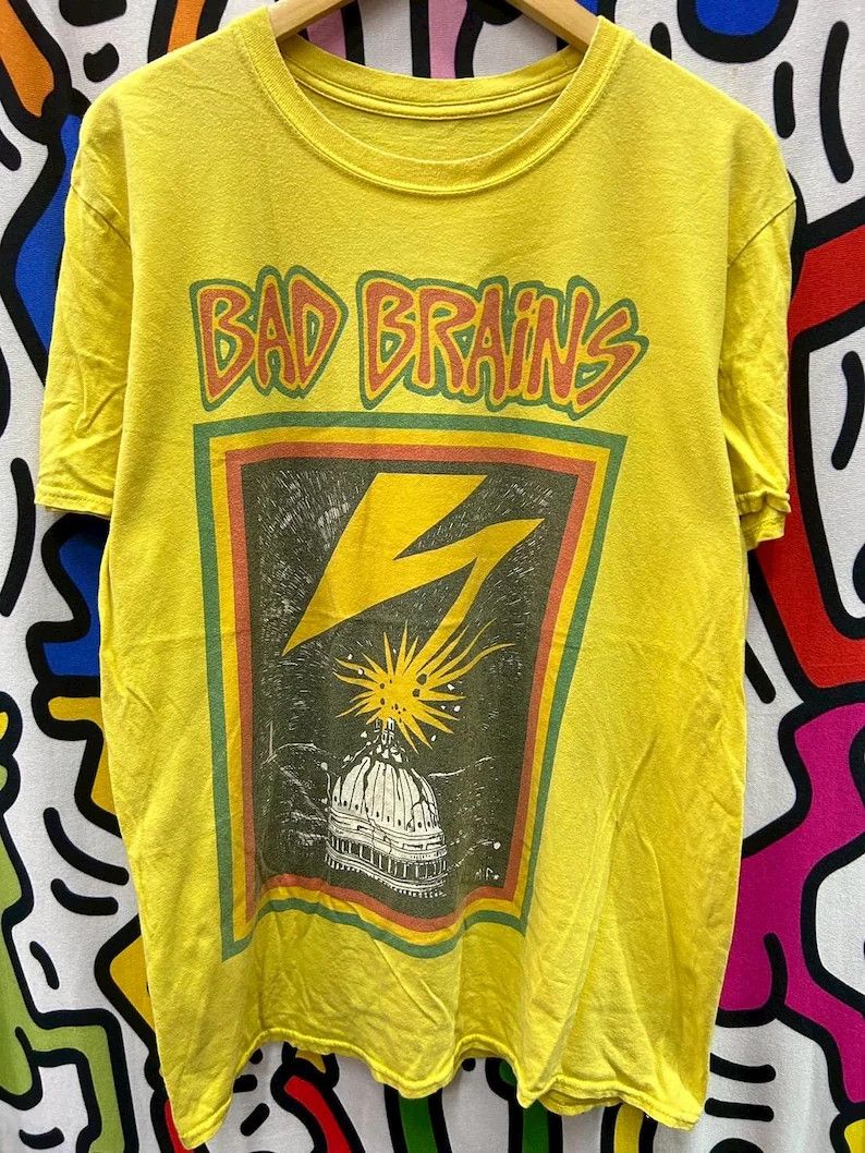 Band Tees Vintage 2000s Bad Brains Band tshirt size L Size US L / EU 52-54 / 3 - 2 Thumbnail