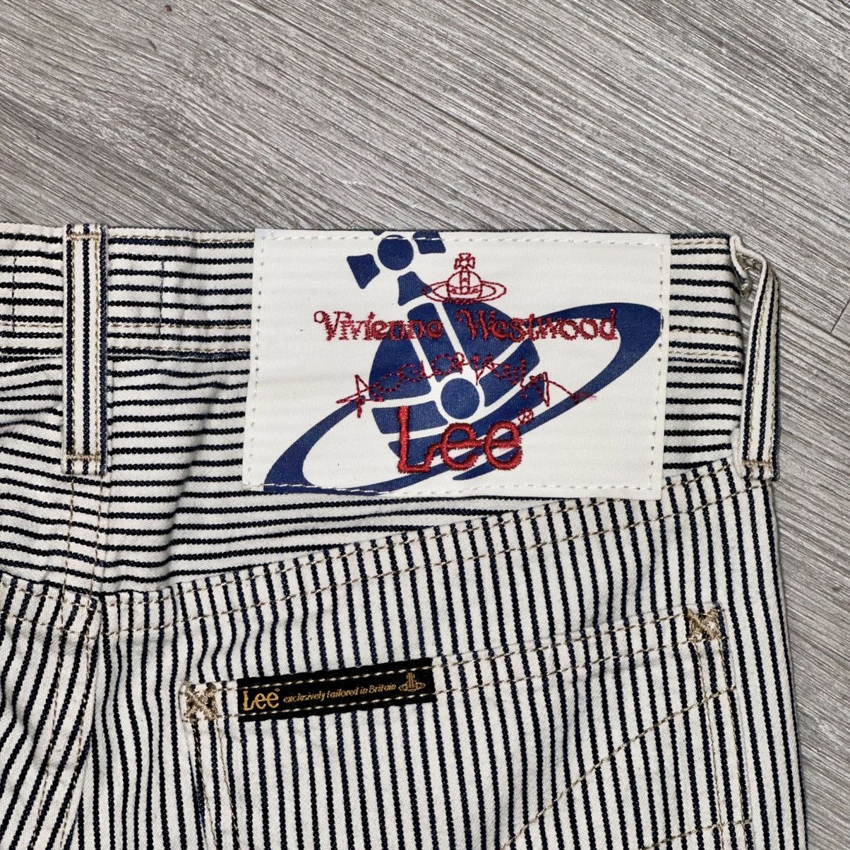 Lee × Vivienne Westwood VIVIENNE WESTWOOD X LEE PIN STRIPE JEANS Size US 28 / EU 44 - 7 Thumbnail
