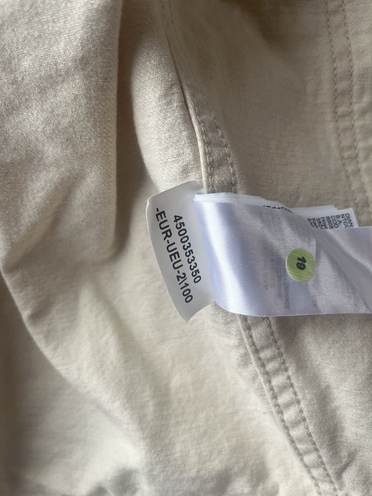 Calvin Klein × Heron Preston Heron preston x Calvin Klein off white trucker Size US M / EU 48-50 / 2 - 10 Thumbnail