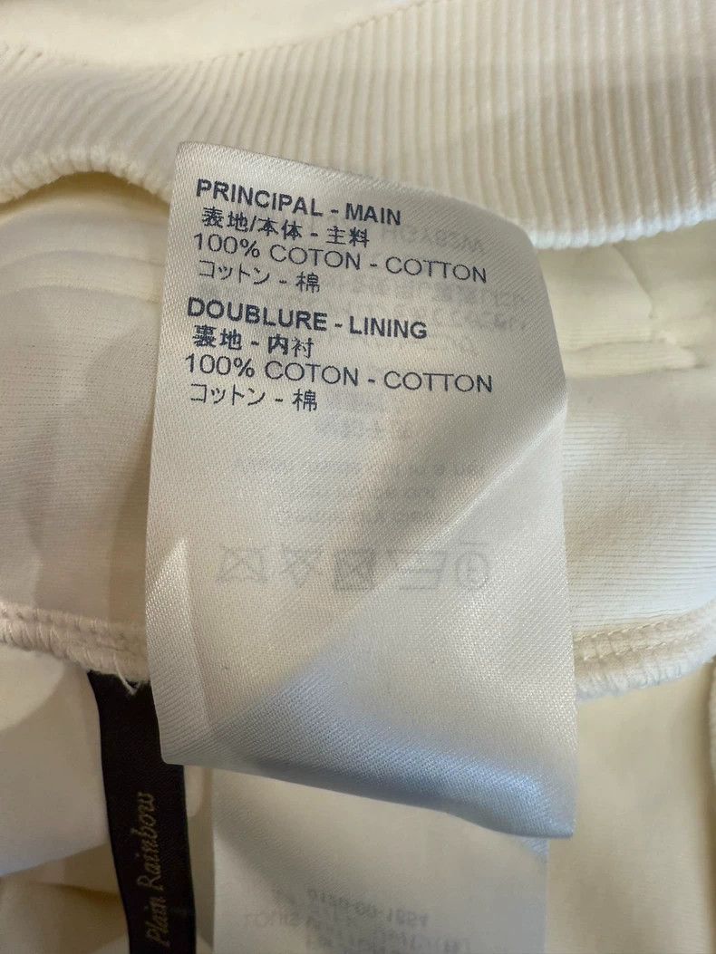 Louis Vuitton Louis Vuitton White half zip sweatshirt Size US M / EU 48-50 / 2 - 7 Thumbnail