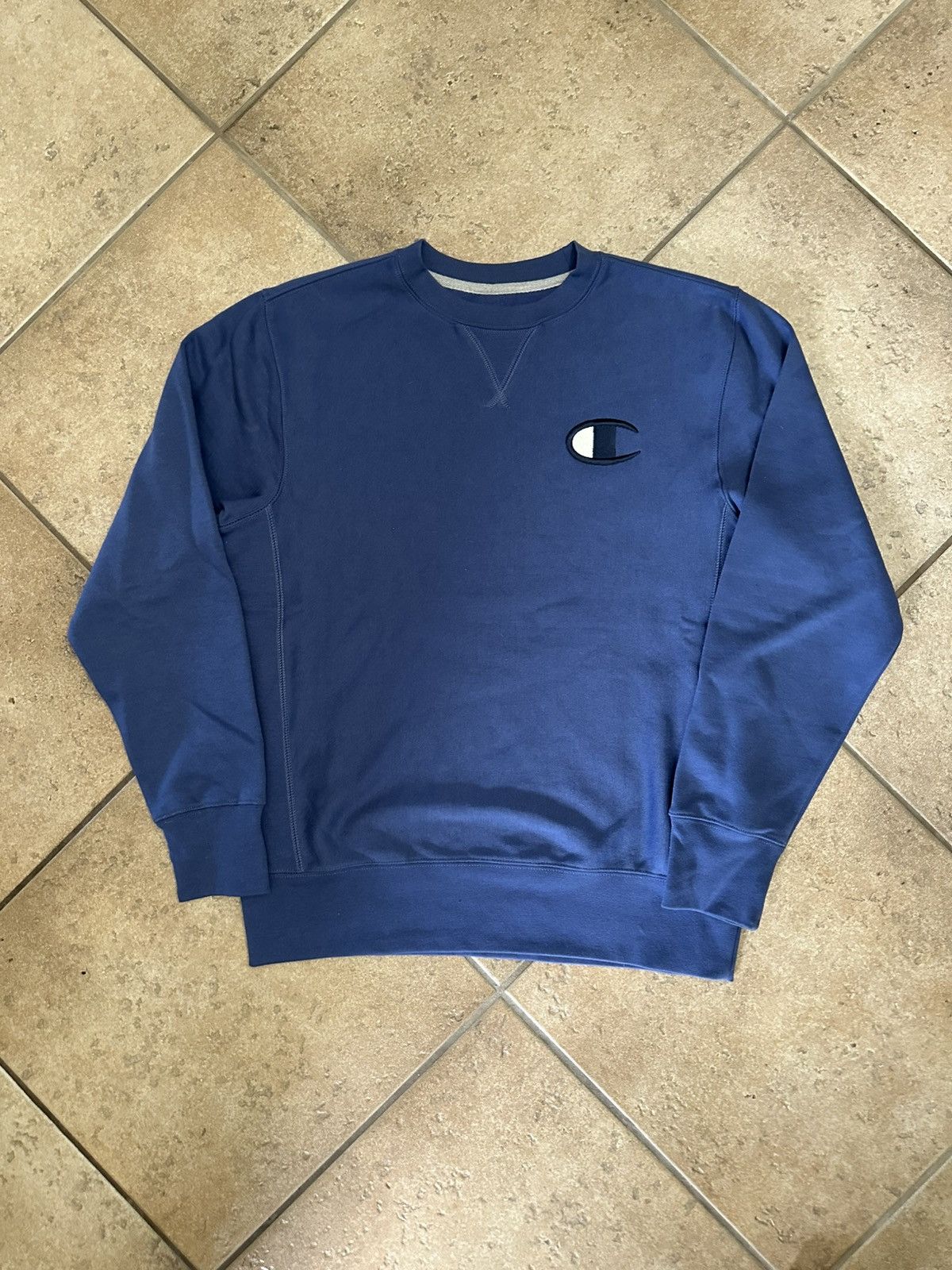 Champion Dark Blue Champion Crew Neck Size US M / EU 48-50 / 2 - 1 Thumbnail