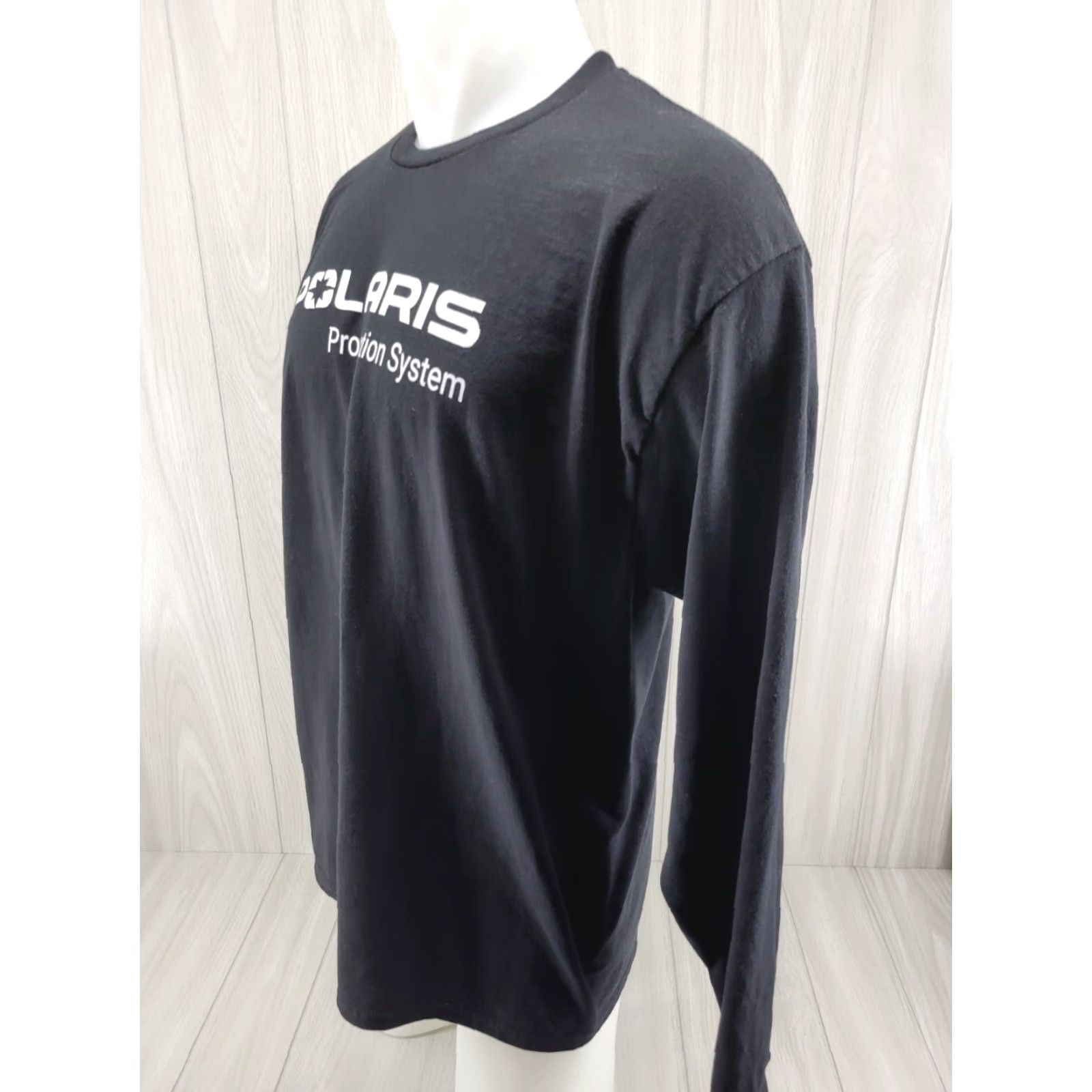 Gildan Gildan Polaris Production Systems Graphic Black Long Sleeve XL Mens T-Shirt Size US XL / EU 56 / 4 - 3 Thumbnail