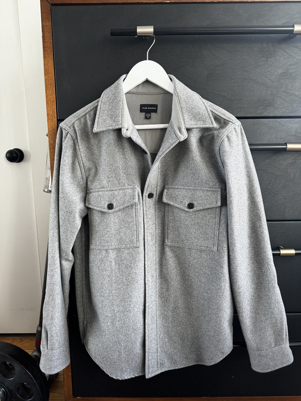 Club Monaco Club Monaco work shirt / over coat Size US S / EU 44-46 / 1 - 1 Thumbnail