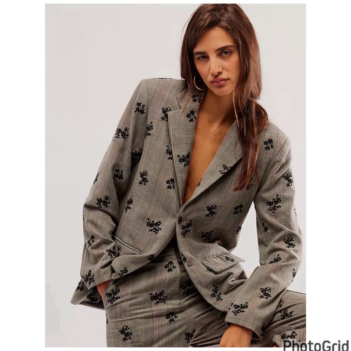 Free People Free People Driftwood Embroidered Blazer M Size M / US 6-8 / IT 42-44 - 13 Thumbnail