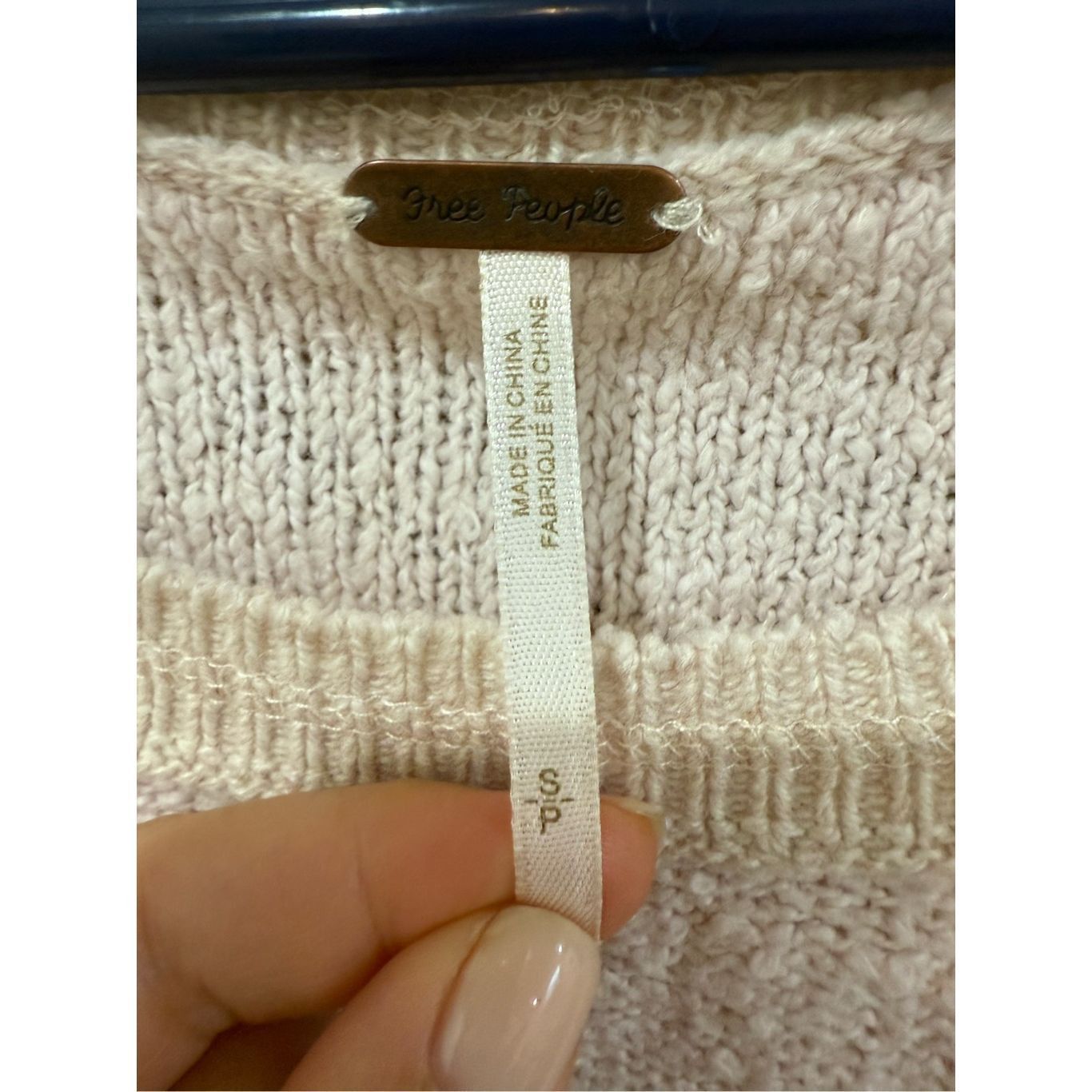 Free People Free People Sweater Oversized Two Tone Dolman Sleeve Sz S Size S / US 4 / IT 40 - 3 Thumbnail