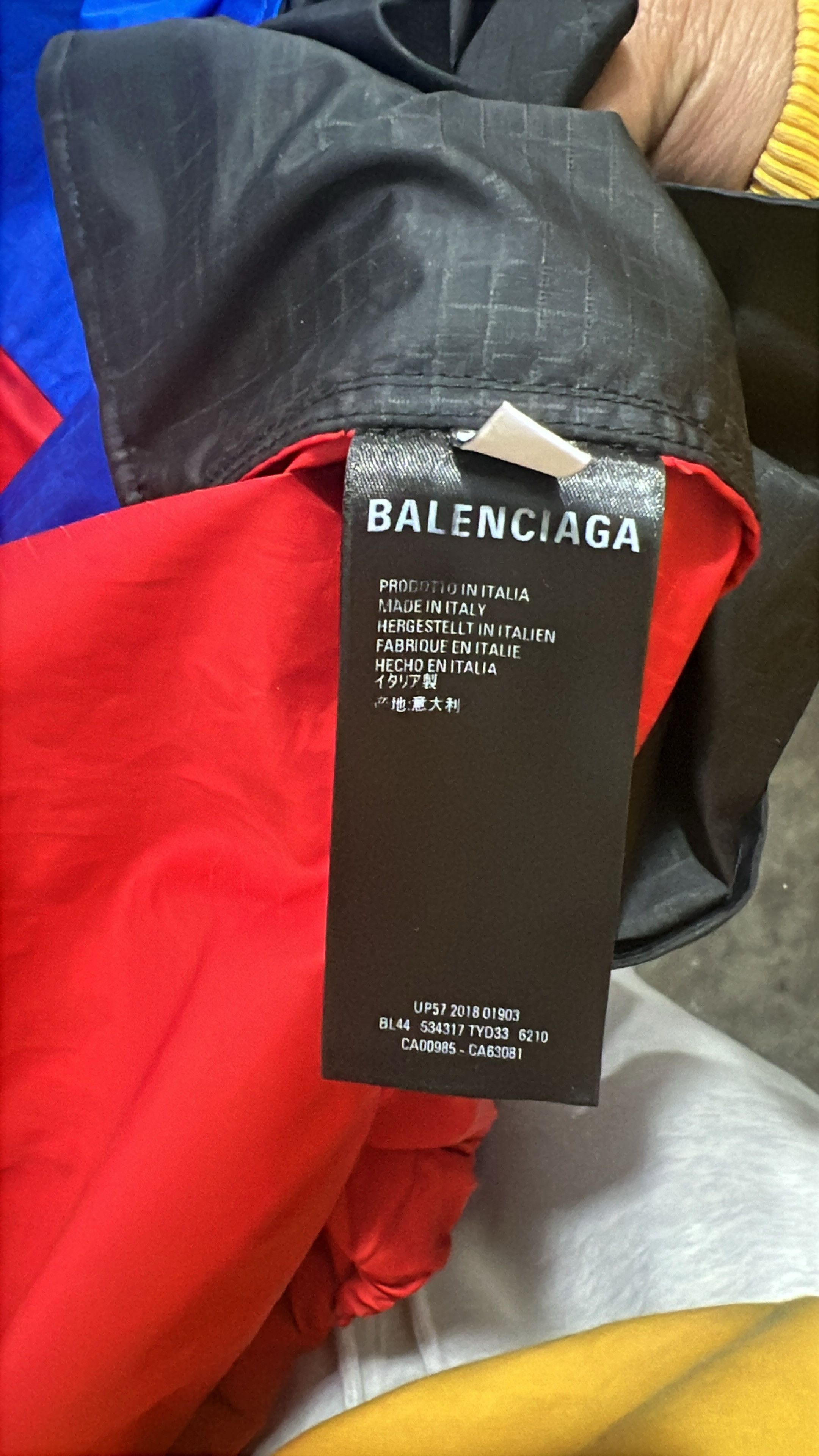 Balenciaga Balenciaga Tricolor Logo Track Jacket - Oversized Fit Size US S / EU 44-46 / 1 - 6 Thumbnail