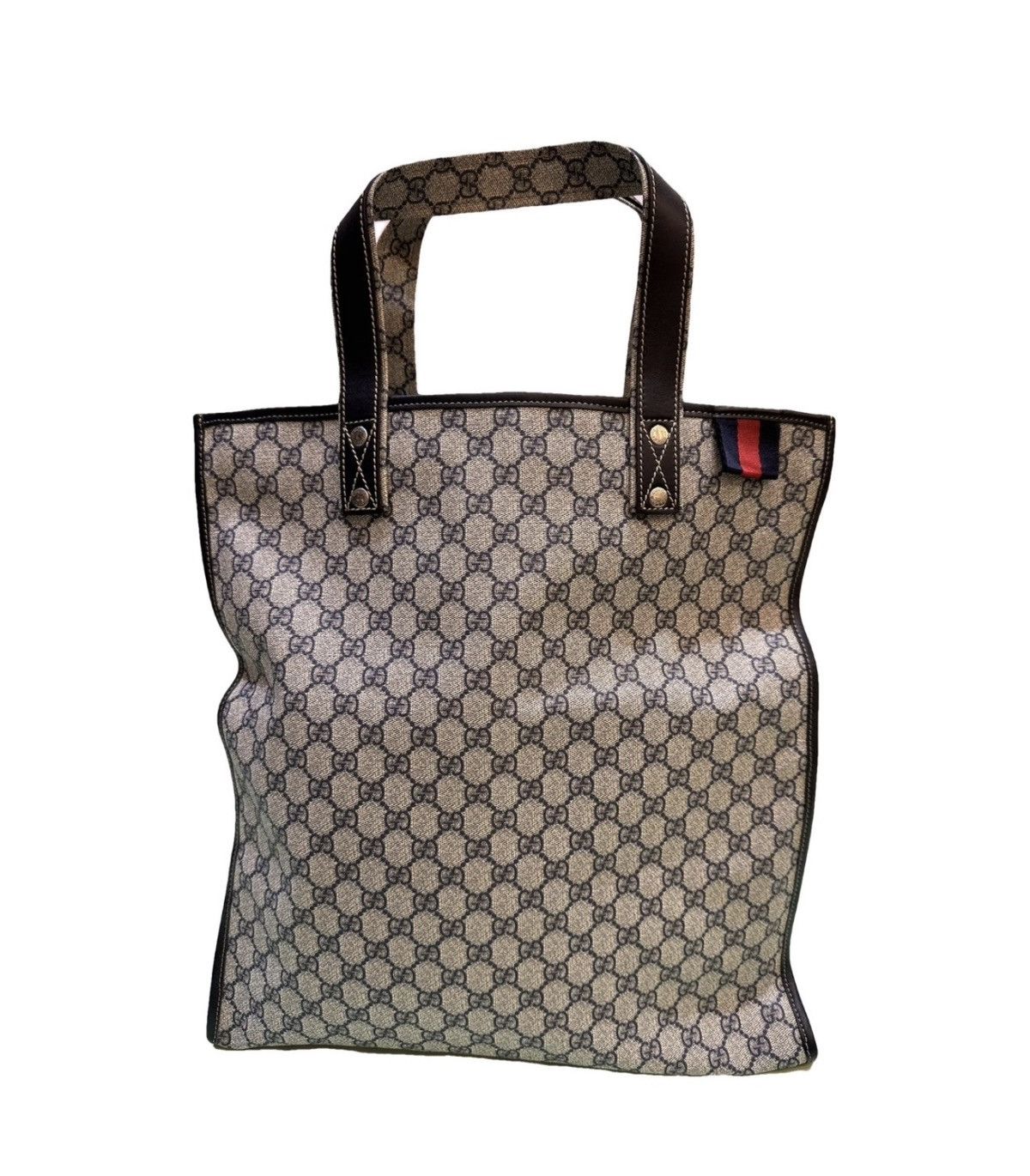 Gucci GUCCI Leather travel bag Size ONE SIZE - 1 Thumbnail