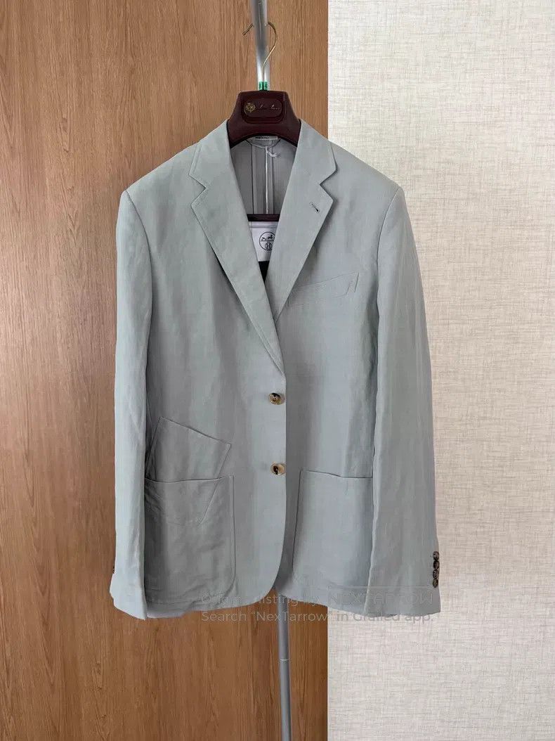 Hermes Hermes Spring/Summer Men's Suit Size US M / EU 48-50 / 2 - 1 Thumbnail
