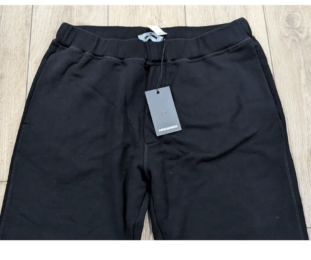 Dsquared2 Dsquared2 Logo Cotton Jogger Pants Black XL Size US 36 / EU 52 - 2 Thumbnail