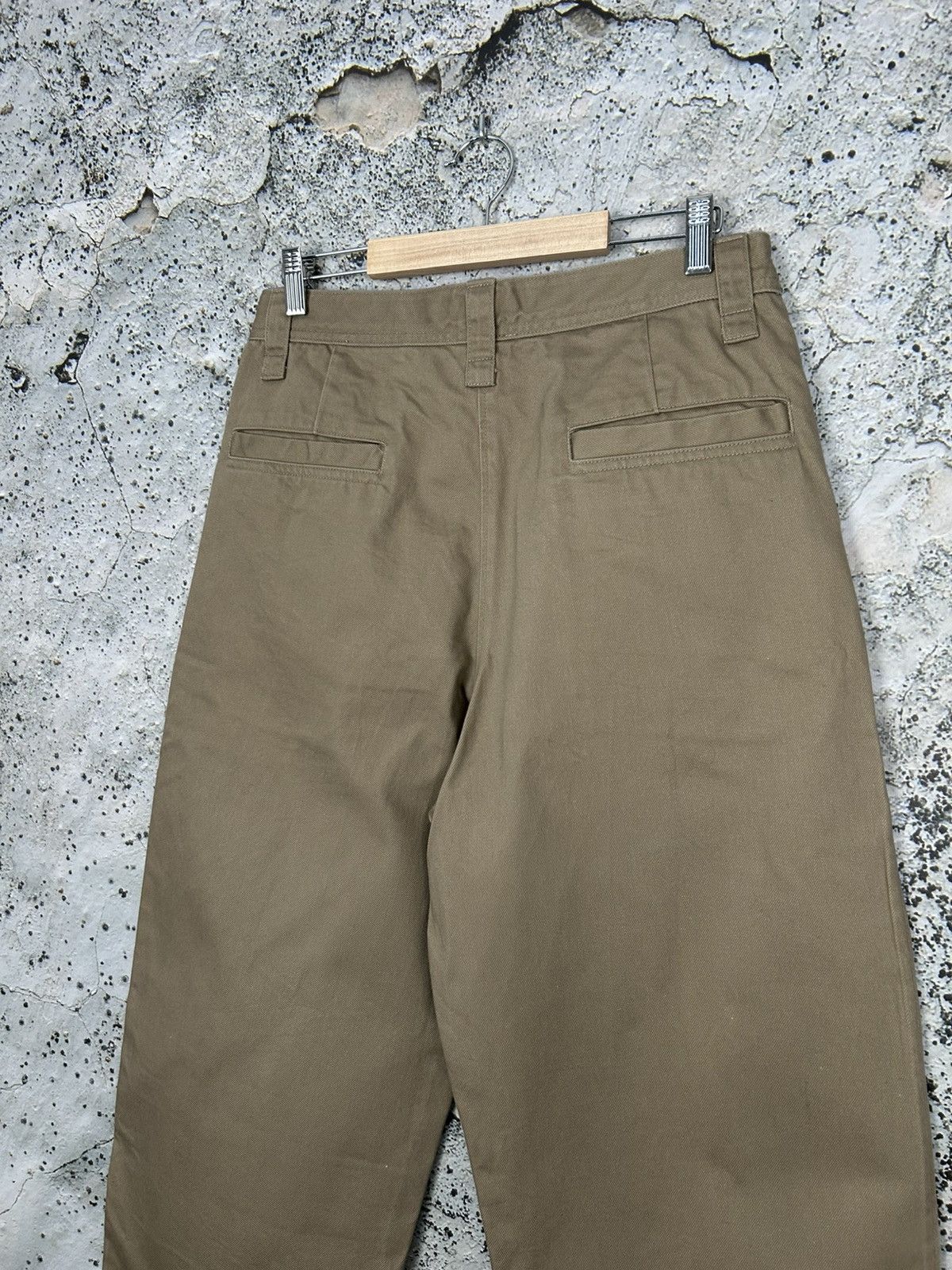 Uniqlo Uniqlo Beige Chino Baggy Pants Japanese Streetwear Skate Size US 30 / EU 46 - 4 Thumbnail