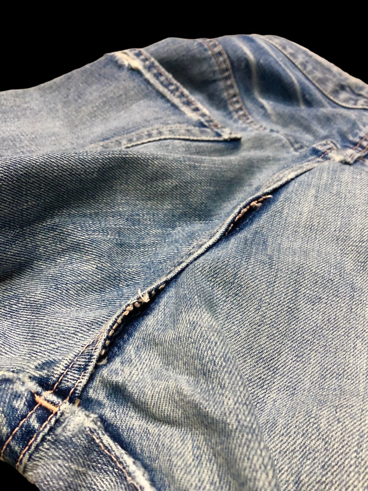 Johnbull SPECIAL DESIGN DISTRESSED SELVEDGE DENIM Size US 31 - 10 Thumbnail