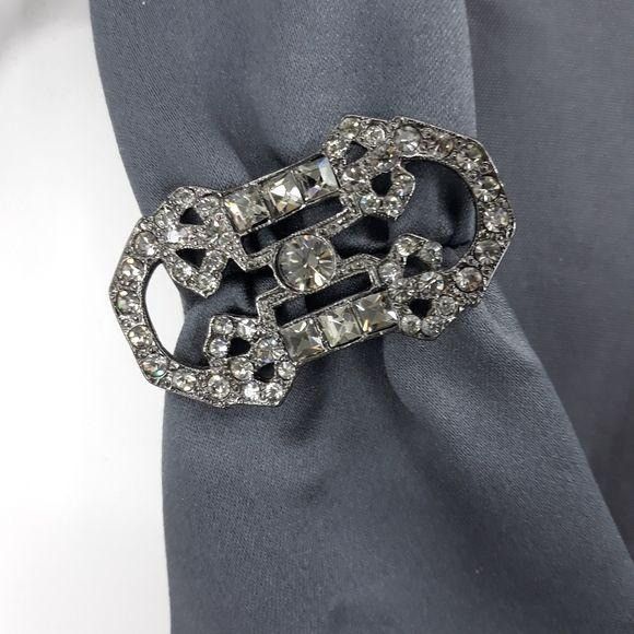 Other Vtg ABS Allen Schwartz Dress Womens 8 Formal Satin Size M / US 6-8 / IT 42-44 - 5 Thumbnail