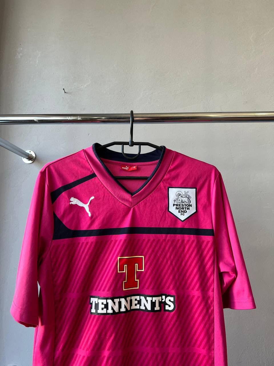 Puma 2012 PRESTON NORTH END THIRD SOCCER JERSEY FOOTBALL SHIRT Size US M / EU 48-50 / 2 - 3 Thumbnail
