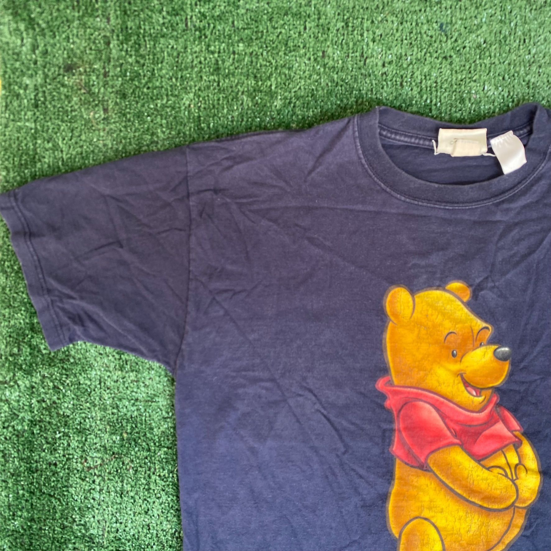 Disney Vintage Y2K Winnie the Pooh Shirt Disney World Cartoon Tee Size US L / EU 52-54 / 3 - 2 Thumbnail