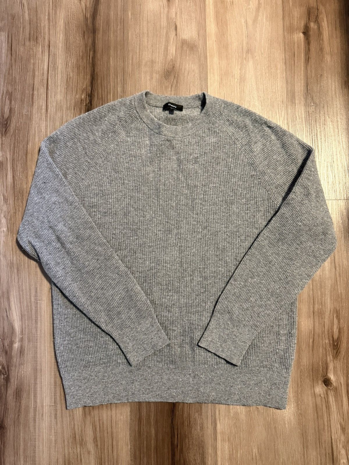 Theory Theory Wool Cashmere Blend Sweater Size US L / EU 52-54 / 3 - 1 Thumbnail