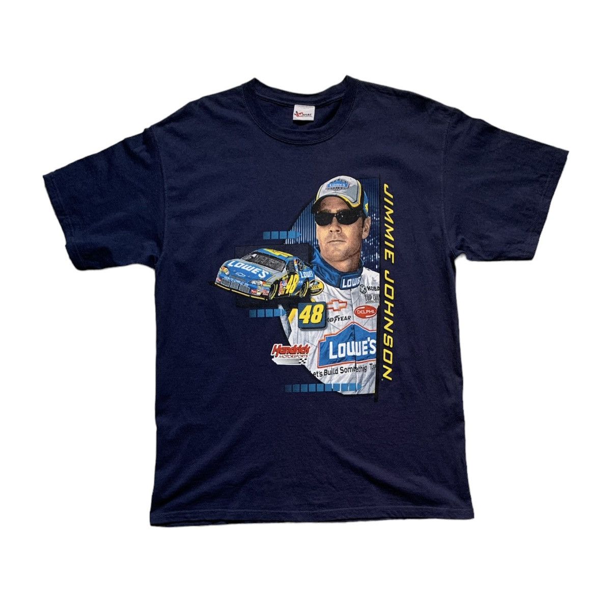 Vintage T Shirt NASCAR Jimmie Johnson on sale Size XL