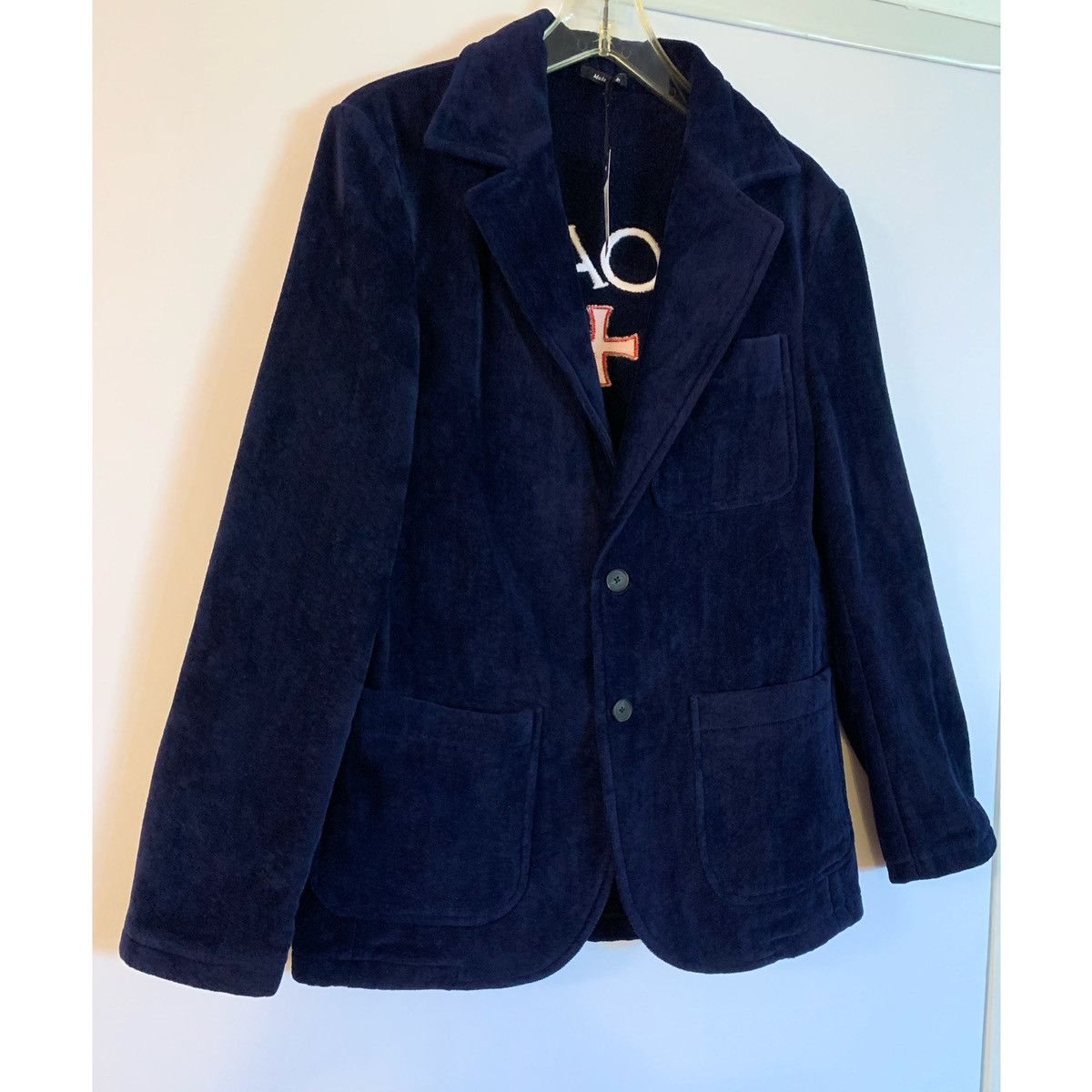 Noah NOAH➕LOGO TERRY BLAZER JACKET Size 38R - 18 Thumbnail