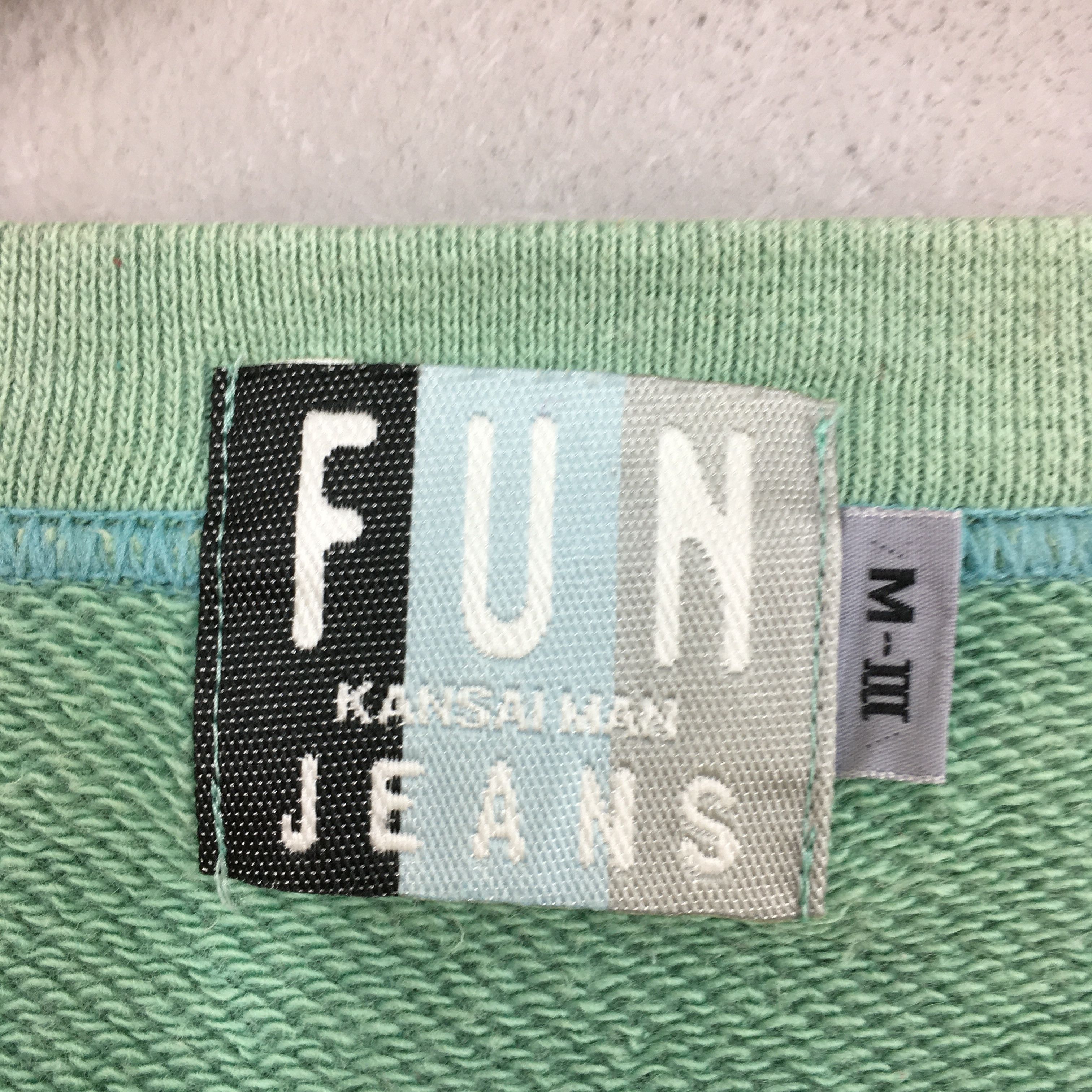 Japanese Brand × Kansai Yamamoto × Vintage Vintage Kansai Man Jeans Japan Sweatshirt Medium Size US M / EU 48-50 / 2 - 3 Thumbnail
