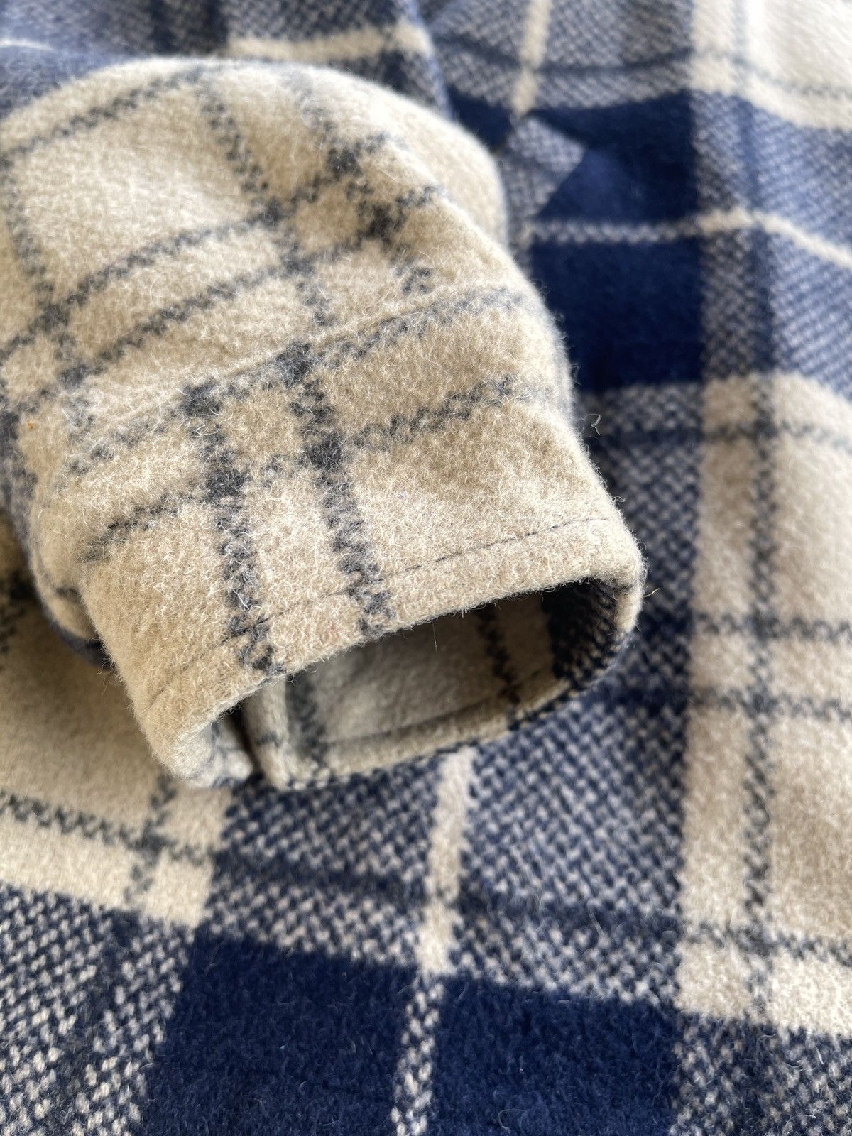 Japanese Brand Oshkosh Classic Wool Plaid Zipper Jacket Size US M / EU 48-50 / 2 - 11 Thumbnail