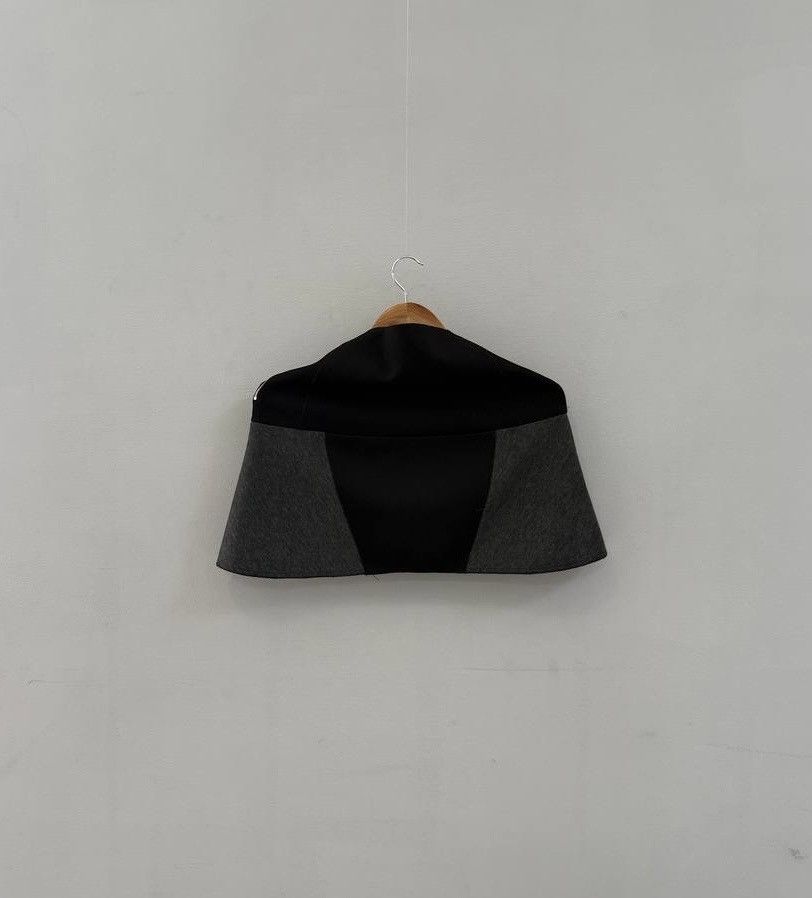 Designer × Sandro × Vintage Sandro Black Mini Skirt Size 26" / US 2 / IT 38 - 5 Thumbnail
