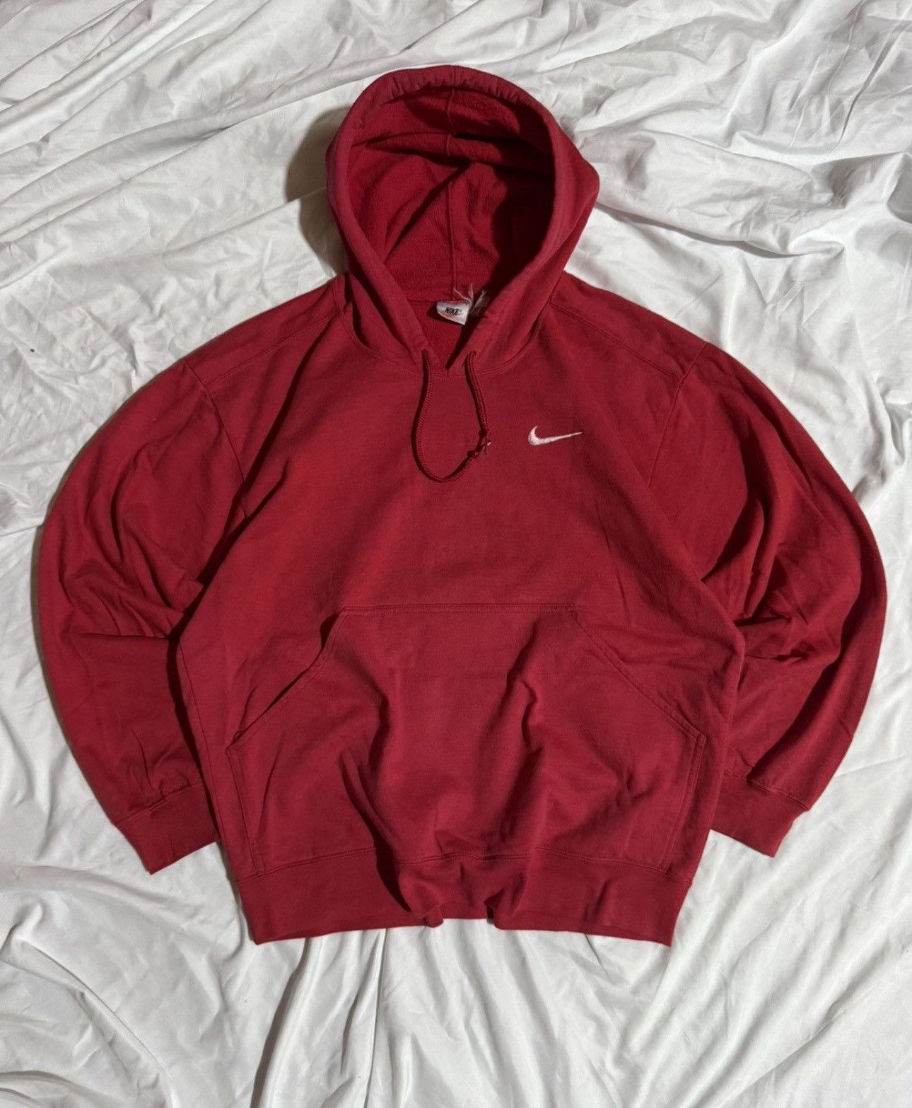 Vintage 90s Nike Small Swoosh Pull Over Hoodie