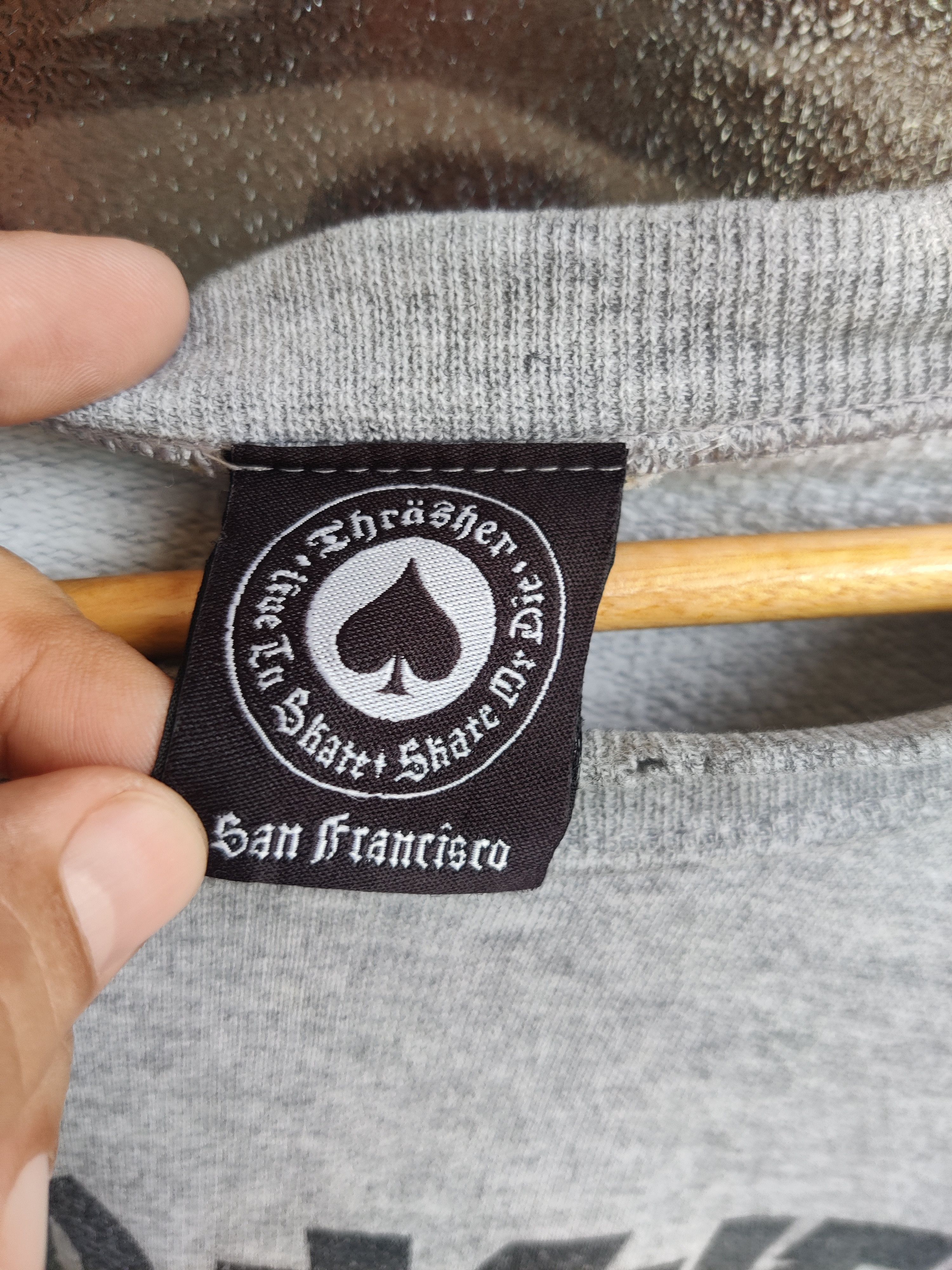 Thrasher Vintage Distressed Thrasher Skate Crewneck Sweatshirt Size US M / EU 48-50 / 2 - 11 Thumbnail