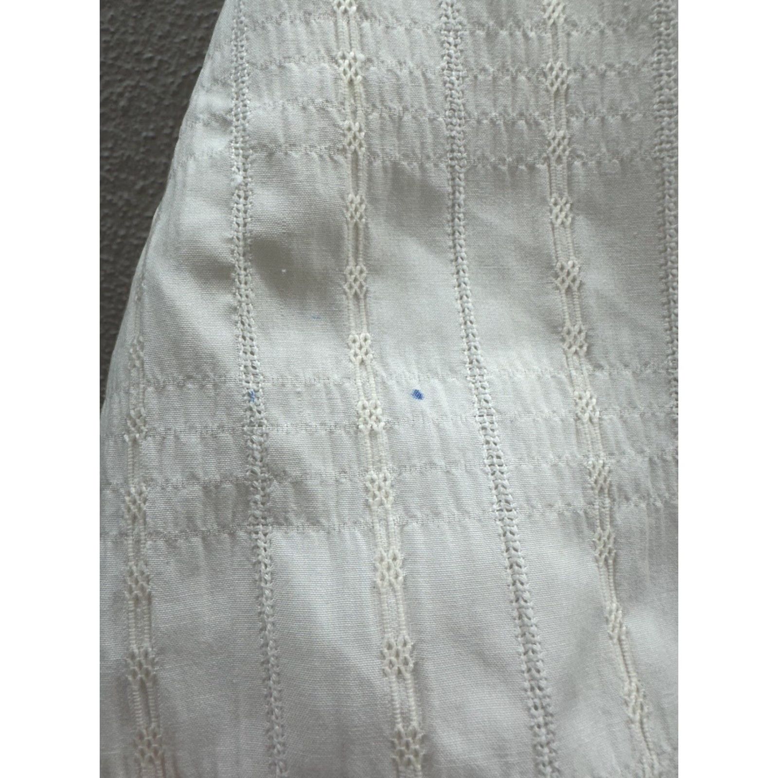 Vintage Woolrich Shirt Womens Ivory Floral Long Sleeve Button Up Collared Size M Size M / US 6-8 / IT 42-44 - 3 Thumbnail