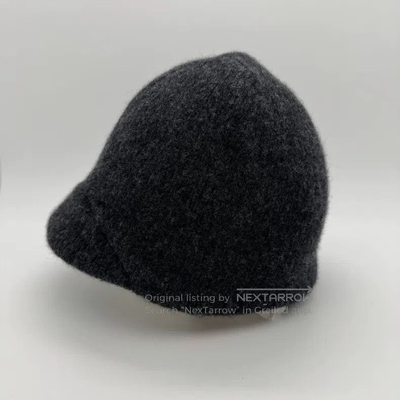 The Row The Row size xs Knitted Beanie Cap for Women in Black Gray Size ONE SIZE - 4 Thumbnail