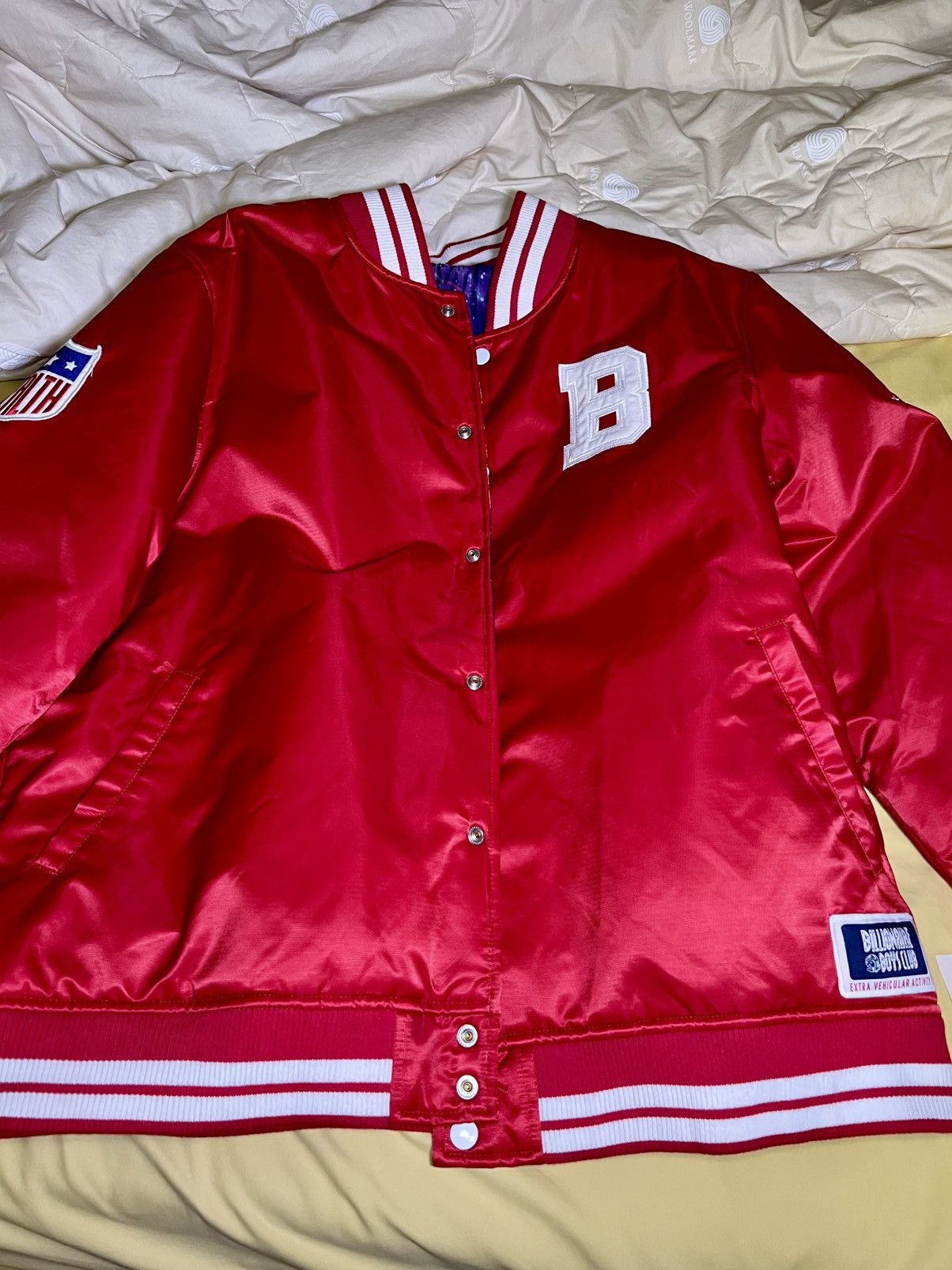 Billionaire Boys Club Billionaire Boys Club × Majestic (Reversible) Satin Bomber Size US XXL / EU 58 / 5 - 1 Thumbnail