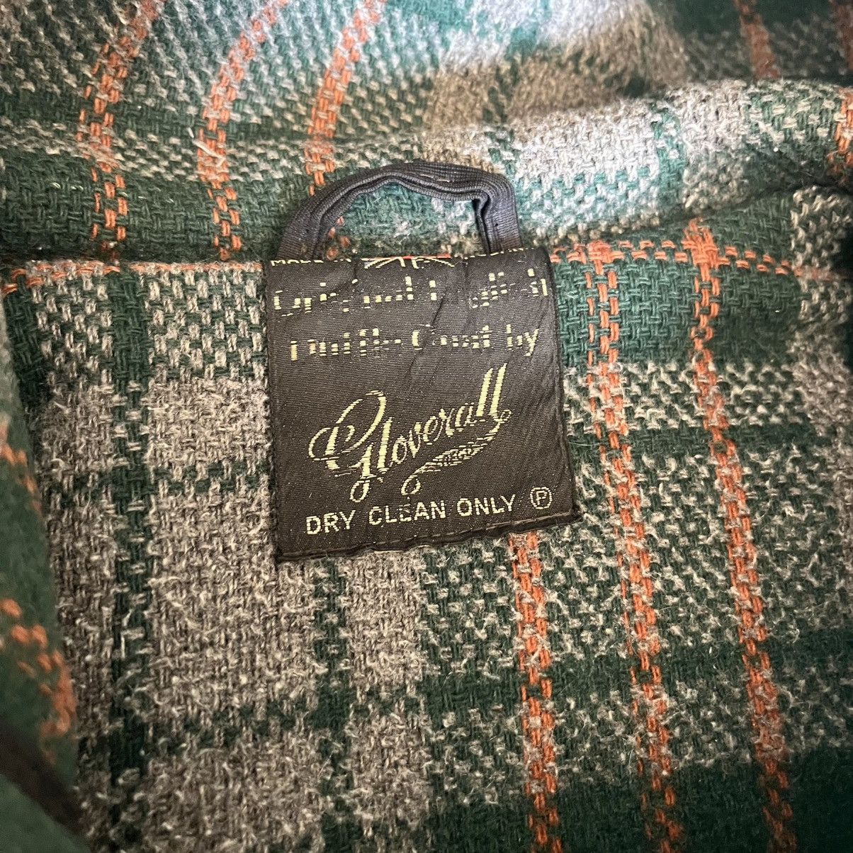 Gloverall Vintage Gloverall The Original Duffle Pea Coat Wool Green Size US XL / EU 56 / 4 - 12 Thumbnail
