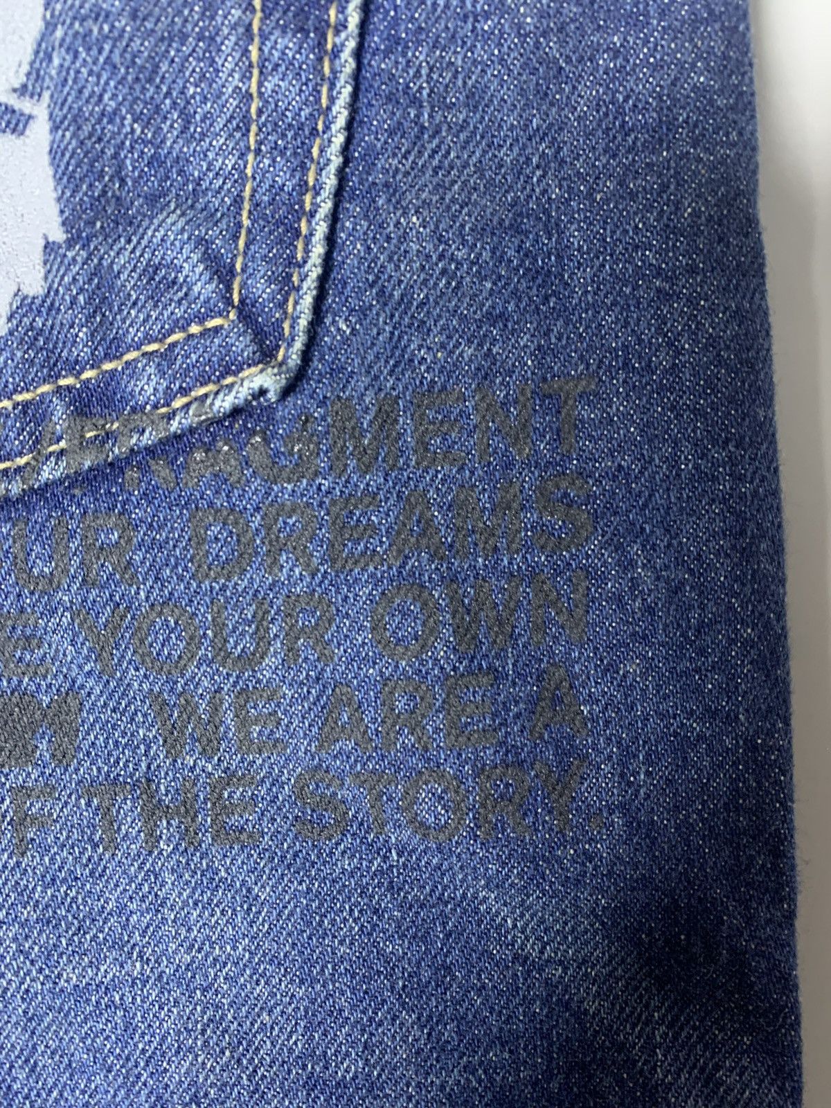 Fragment Design Travis Scott Cactus Jack For Fragment From Our Minds Denim Size US 30 / EU 46 - 16 Thumbnail