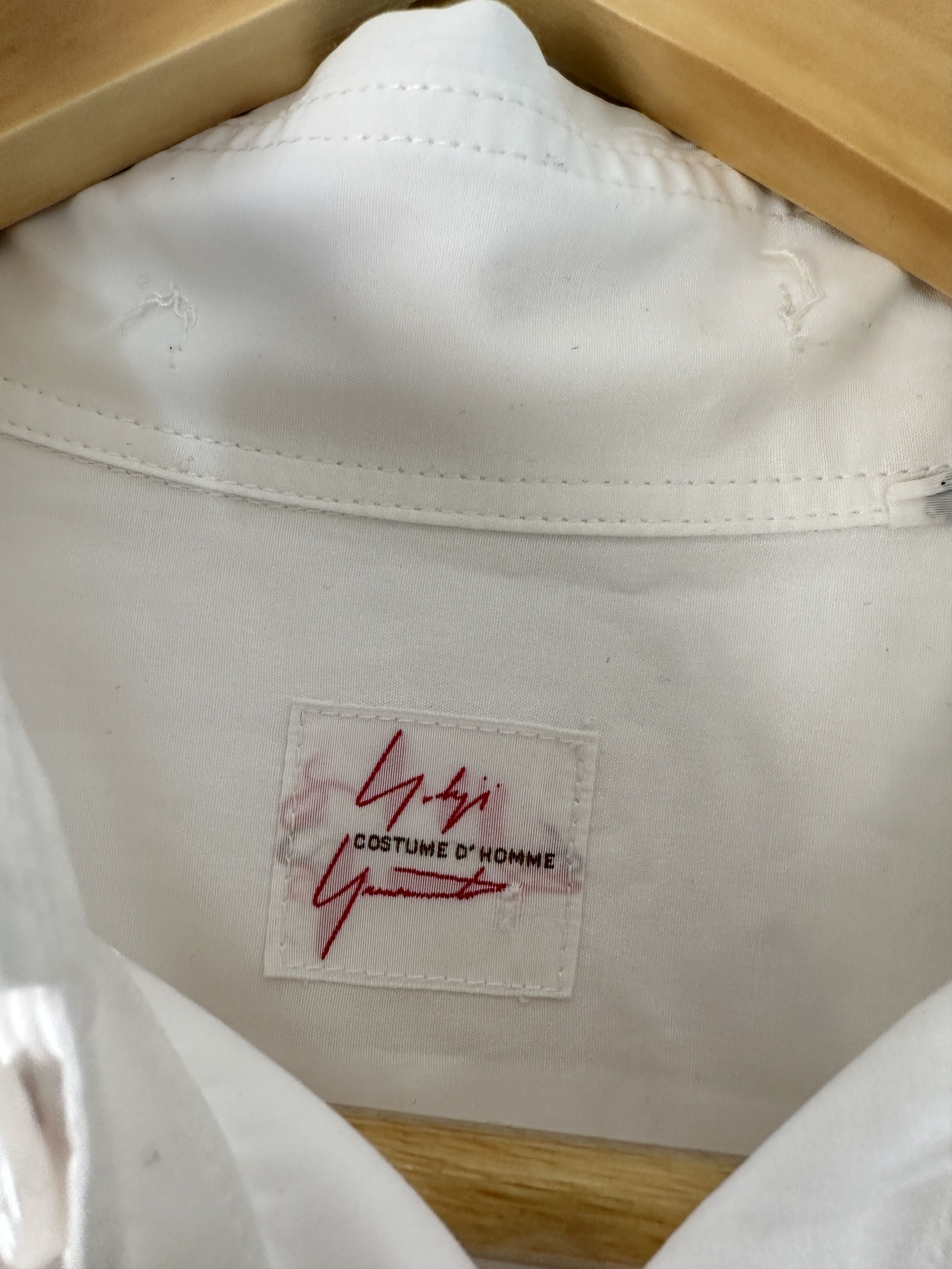 Yohji Yamamoto Yohji Yamamoto Button Up Shirt Size US XL / EU 56 / 4 - 4 Thumbnail