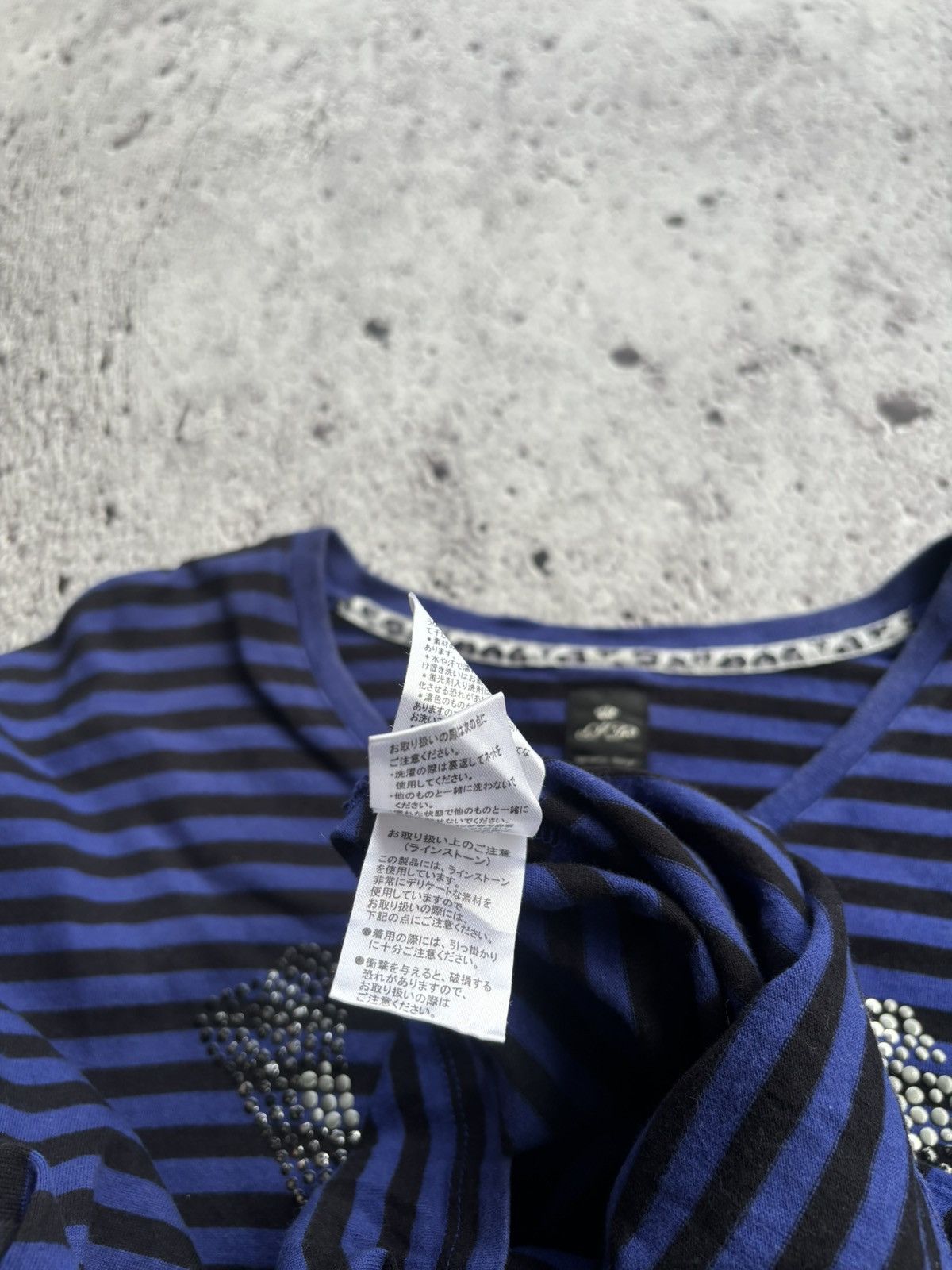 Hysteric Glamour Y2k Semantic design stripe skull logo Longsleeve Size US M / EU 48-50 / 2 - 6 Thumbnail