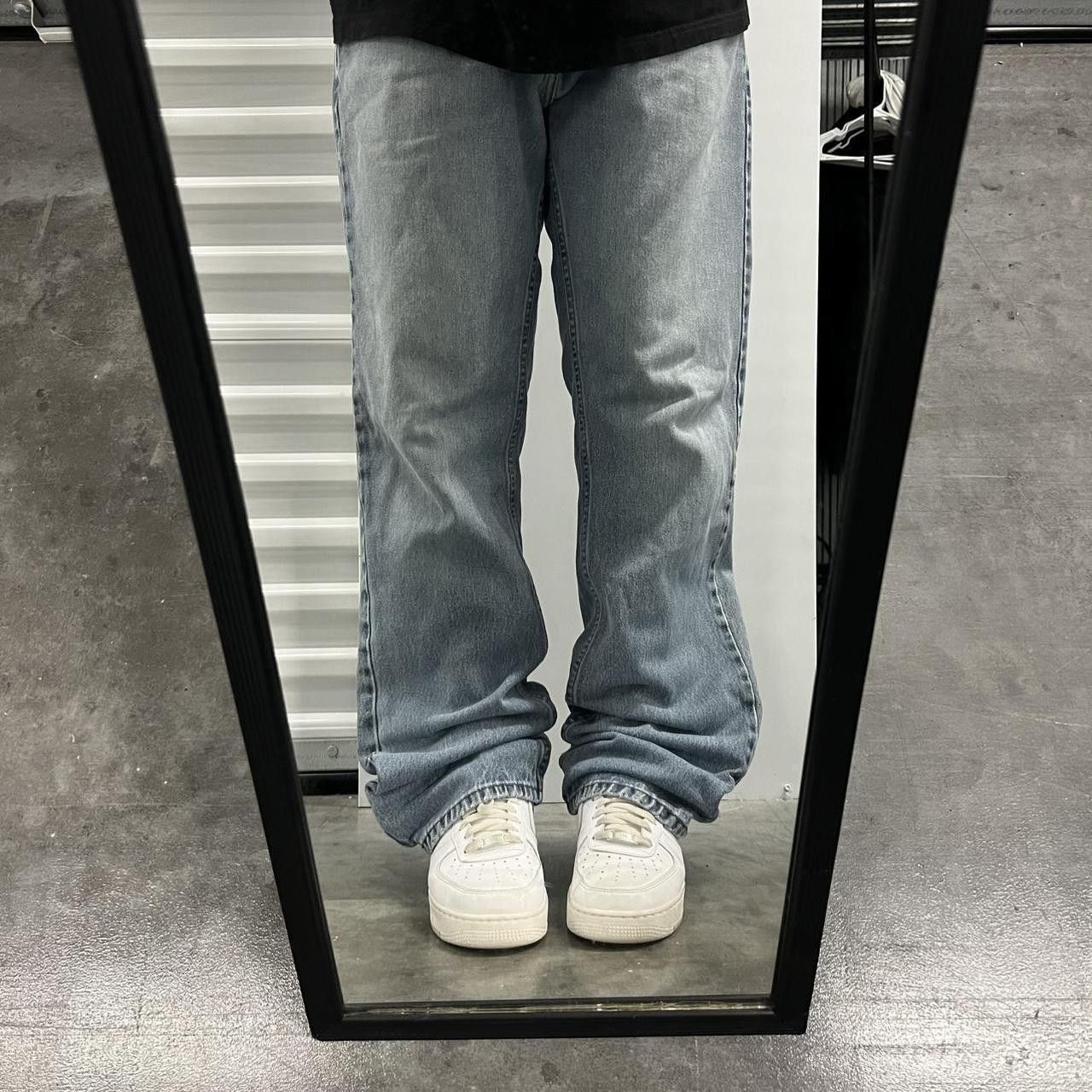 Levi's Crazy Vintage Y2K/2000s Baggy Levis Skater Style Light Blue Wash Denim Jeans! Size US 36 / EU 52 - 1 Thumbnail