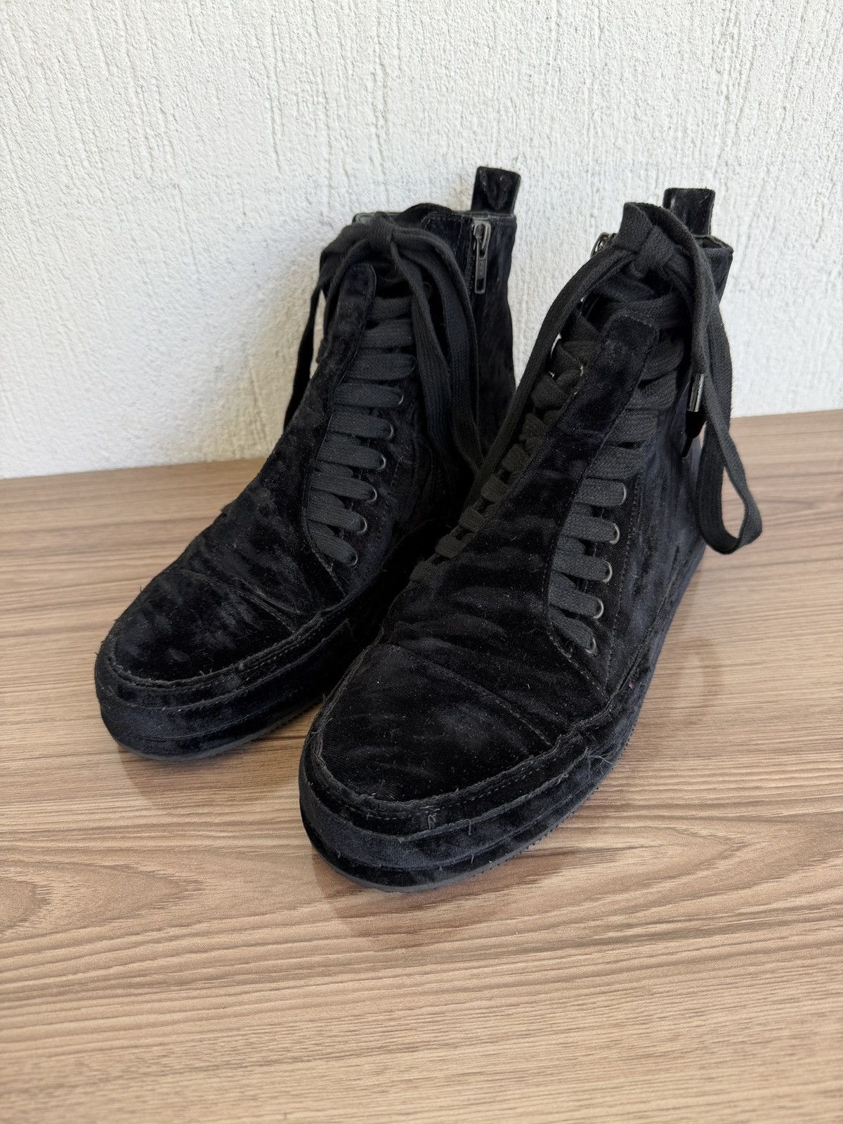 Ann Demeulemeester 🕷️Scamosciato velvet sneaker Size US 8.5 / EU 41-42 - 6 Thumbnail
