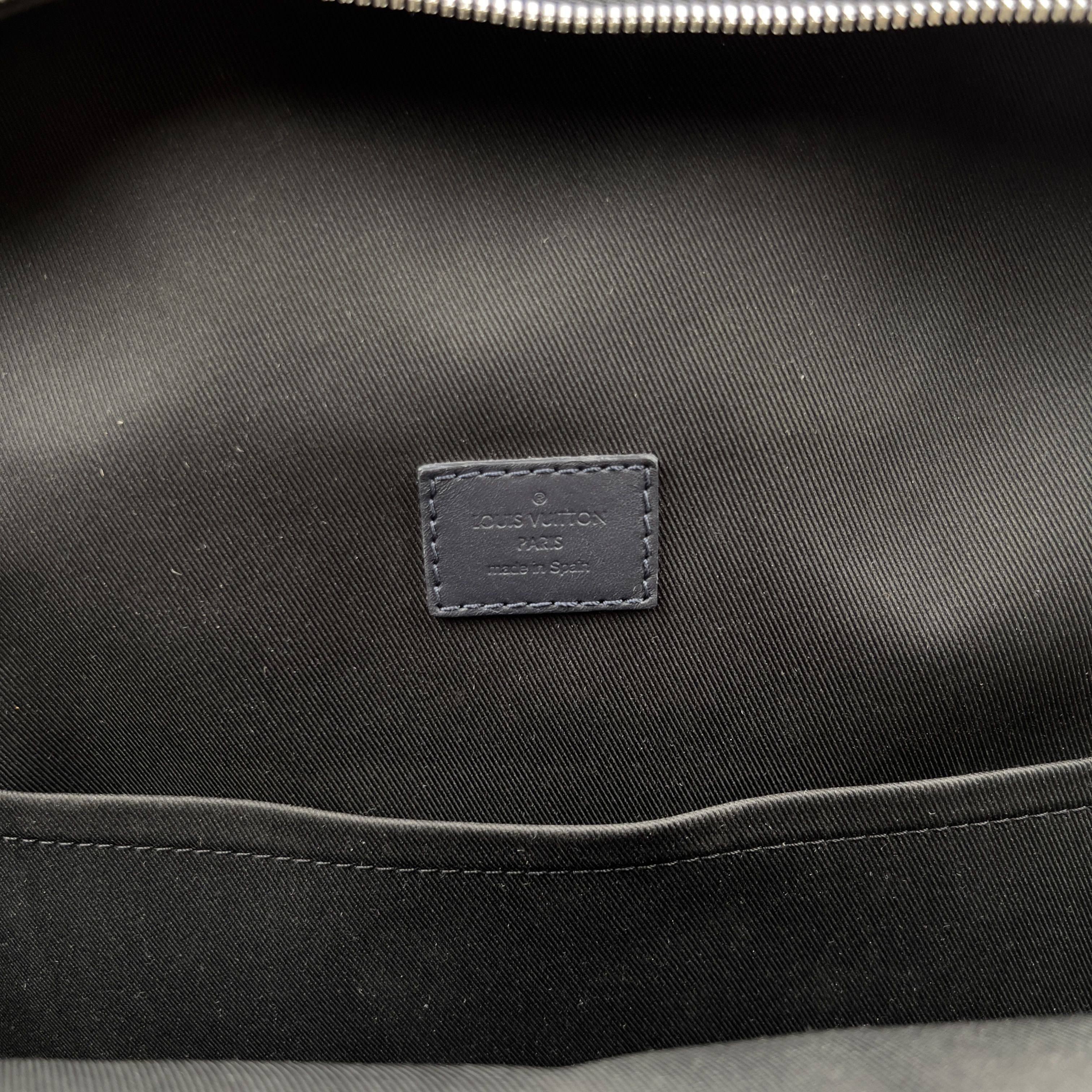 Louis Vuitton Damier Infini Campus Canvas Backpack Blue Leather Size ONE SIZE - 8 Thumbnail